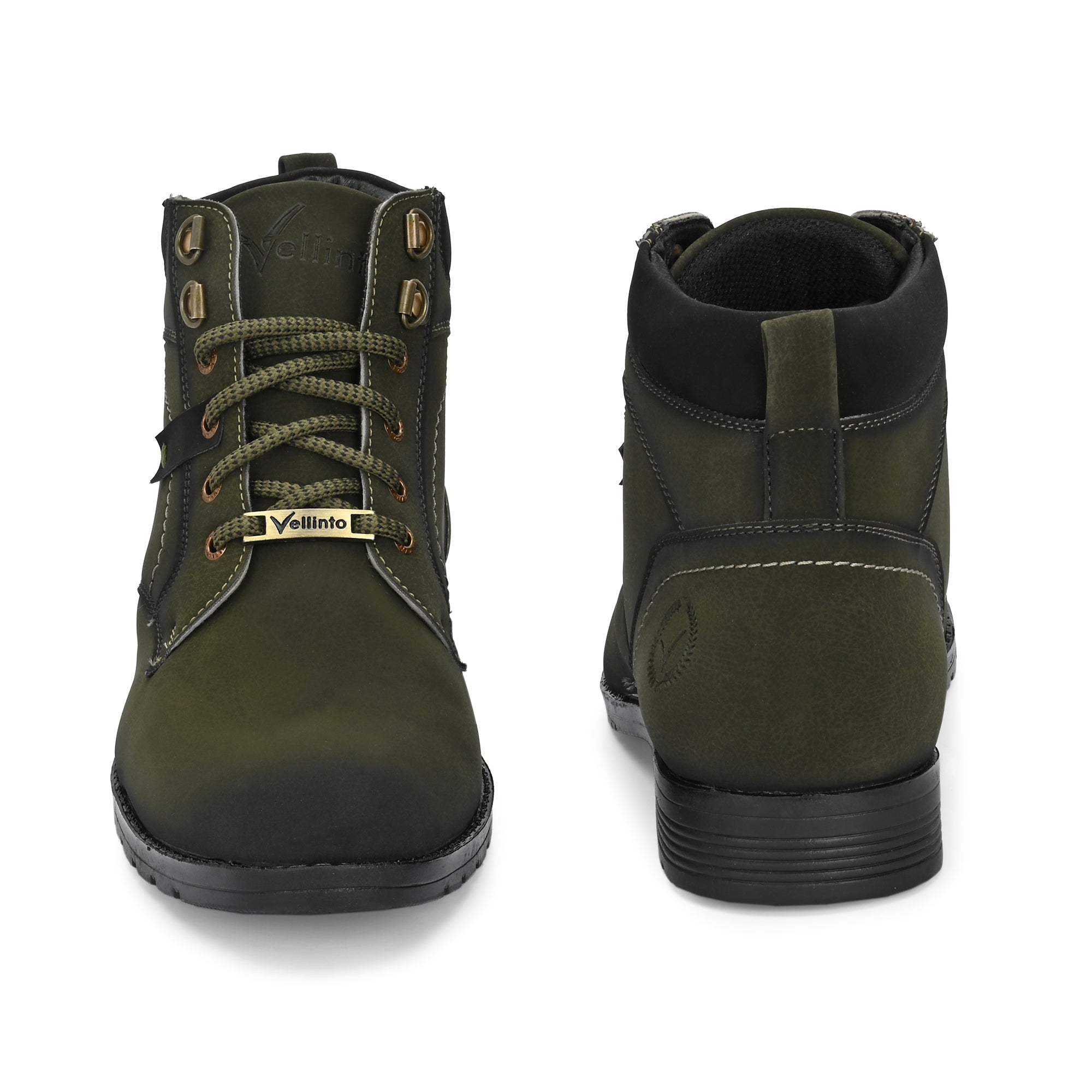 Vellinto ROADBURNER Stylish Synthetic Leather Boots For Men