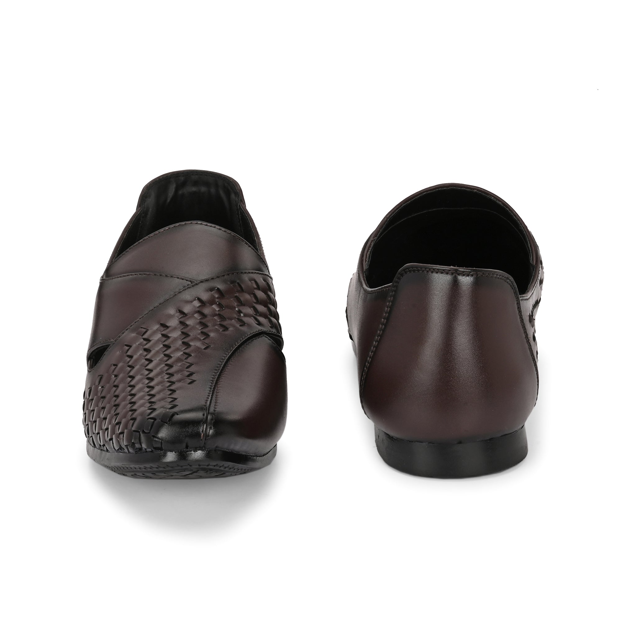 Stylish RAJAURI Ethnic Mojari for Men | PU Leather Party Wear Festive Wear Casuals For Men