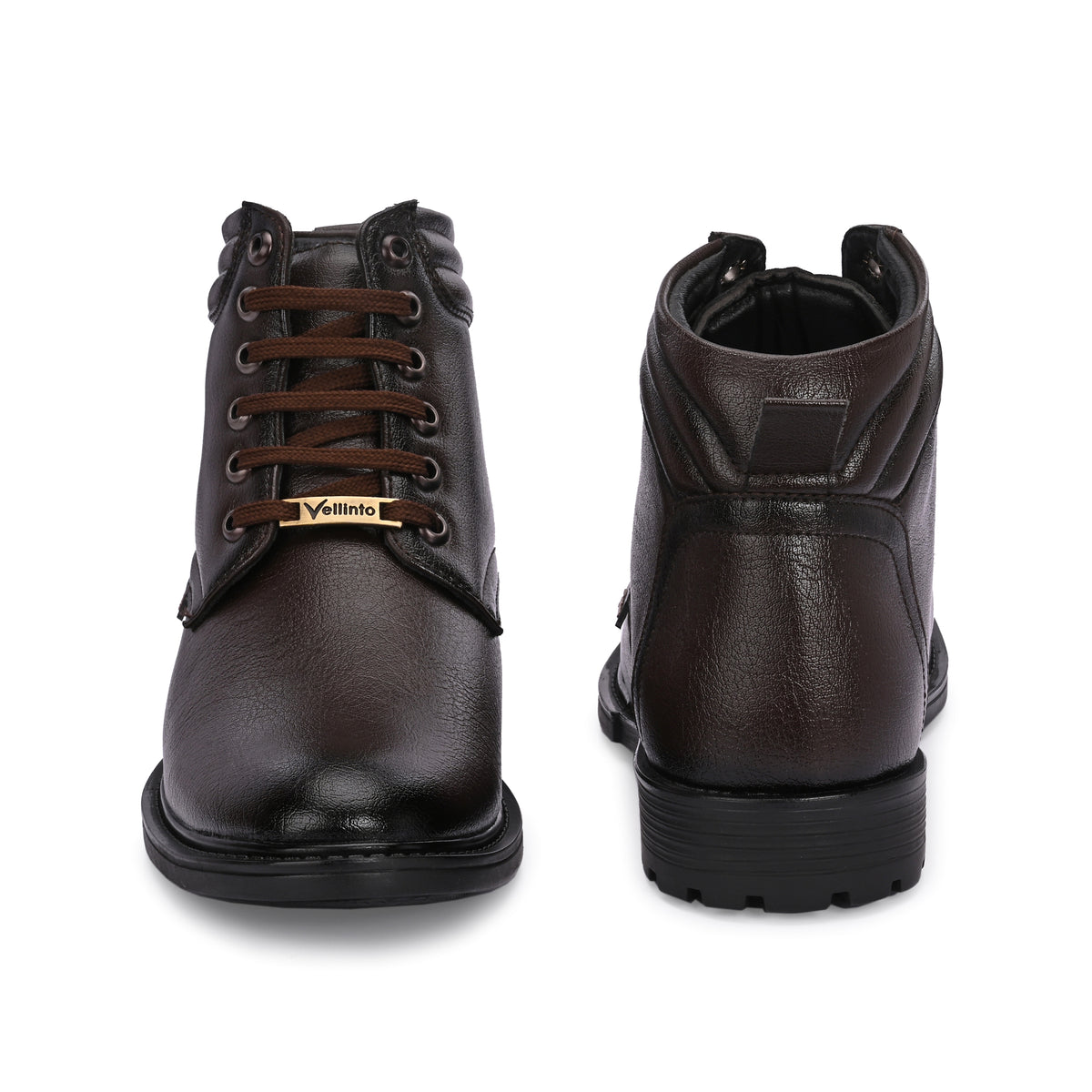 Vellinto Vellinto TIMBER Casual Boots For Men ll Synthetic Leather Boots Casuals For Men Boots For Men