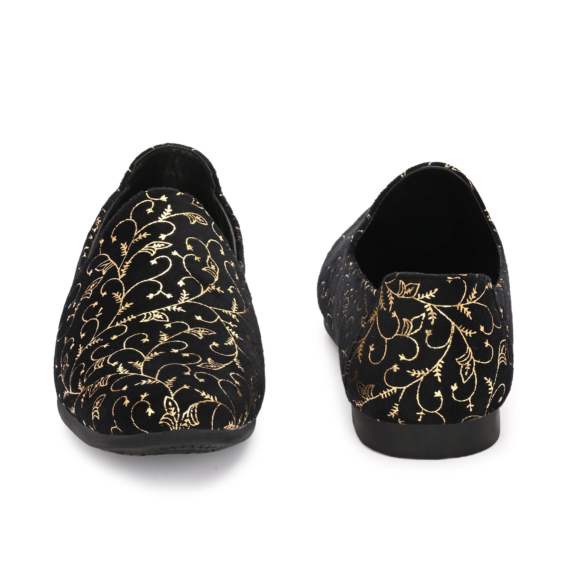 Vellinto ellinto SAMRAT Party Wear Royal Look Mojaris Juttis Slip On For Men Espadrilles For Men