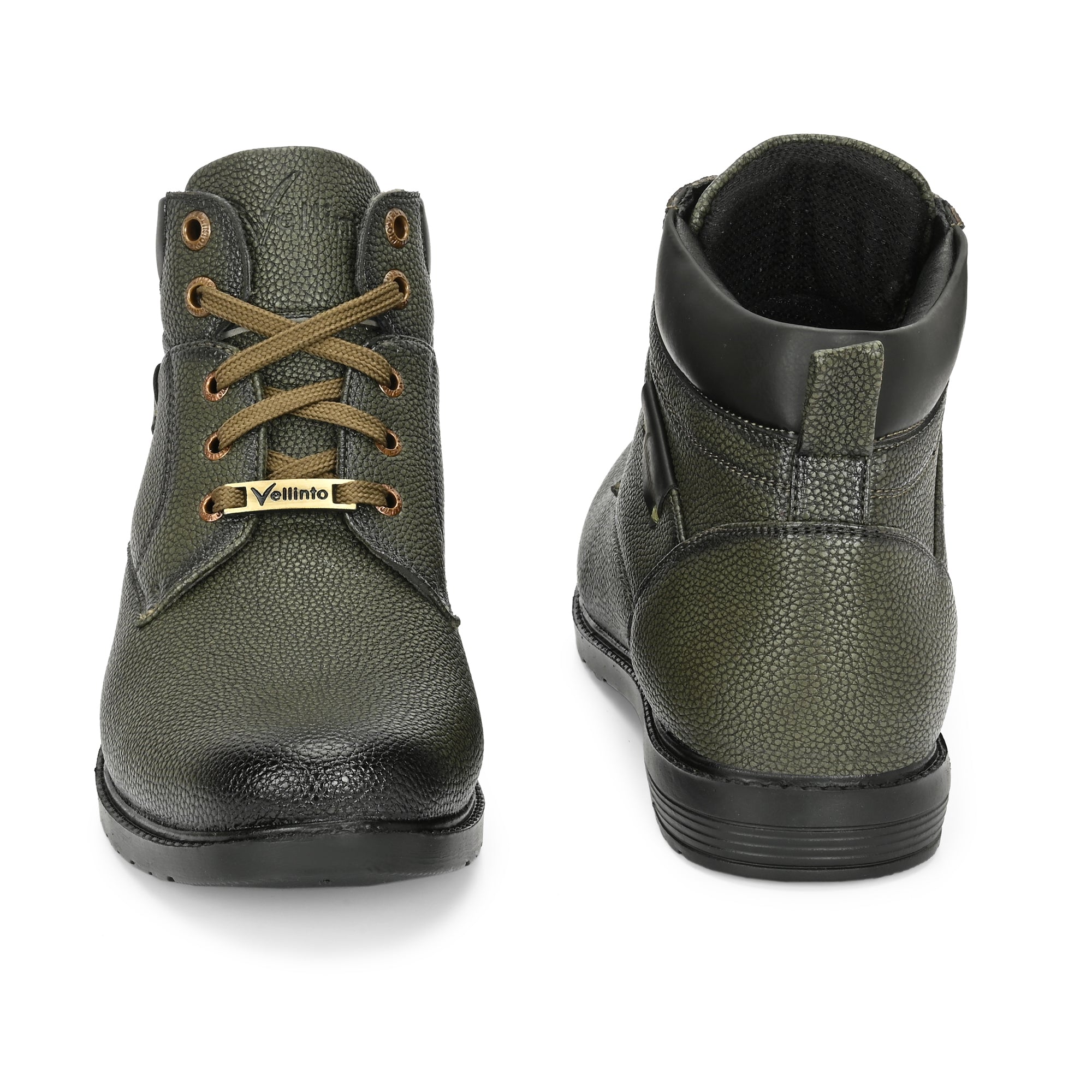 Vellinto BRONZO Casual Boots For Men ll Synthetic Leather Boots Casuals For Men Boots For Men