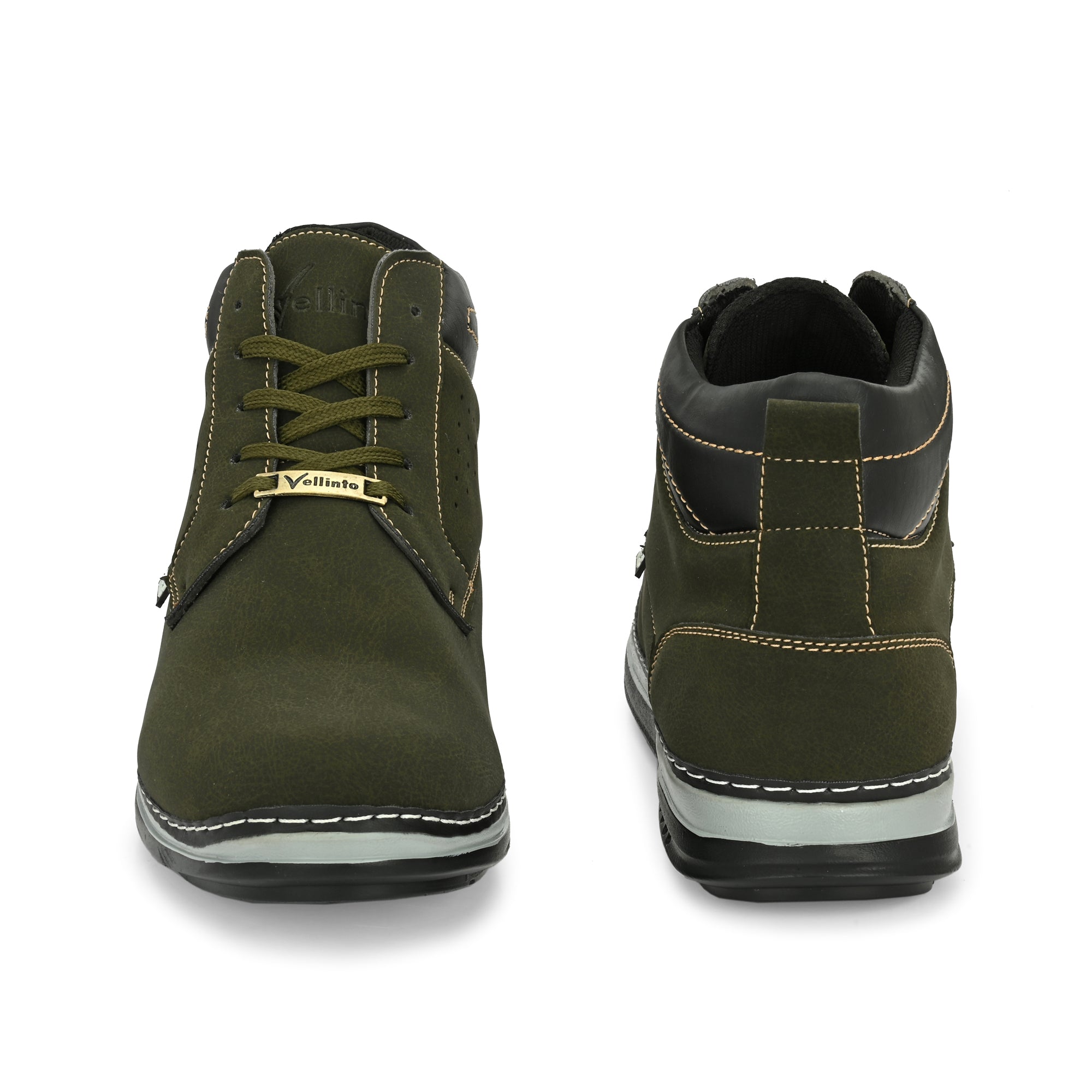 Vellinto PANTRIX Casual Boots For Men ll Synthetic Leather Casuals For Men Boots For Men