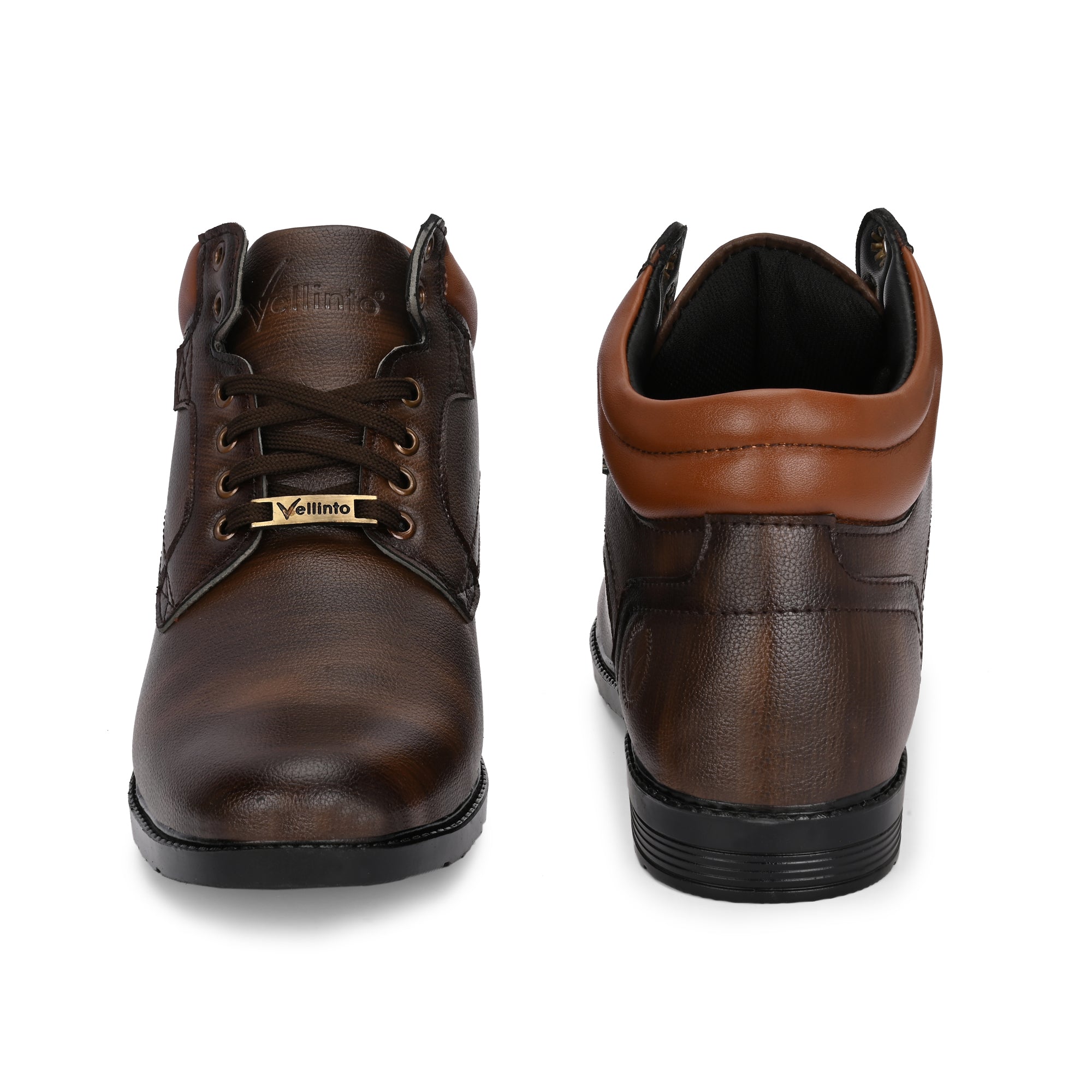 Vellinto MILET Casual Boots For Men ll Synthetic Leather Boots Casuals For Men Boots For Men