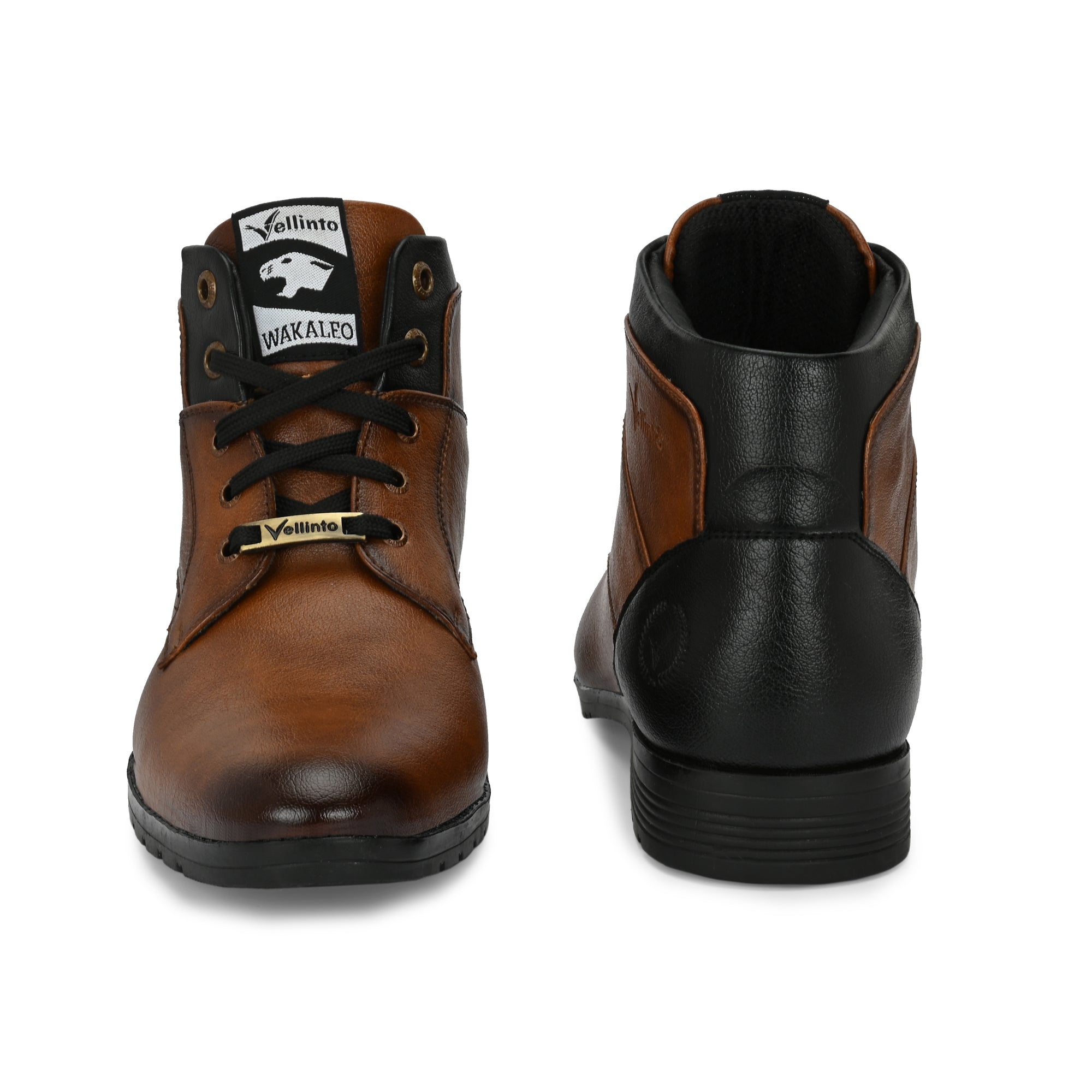 Vellinto FRONTIER Trendy Mid-Ankle Synthetic leather Boots For Men Boots For Men