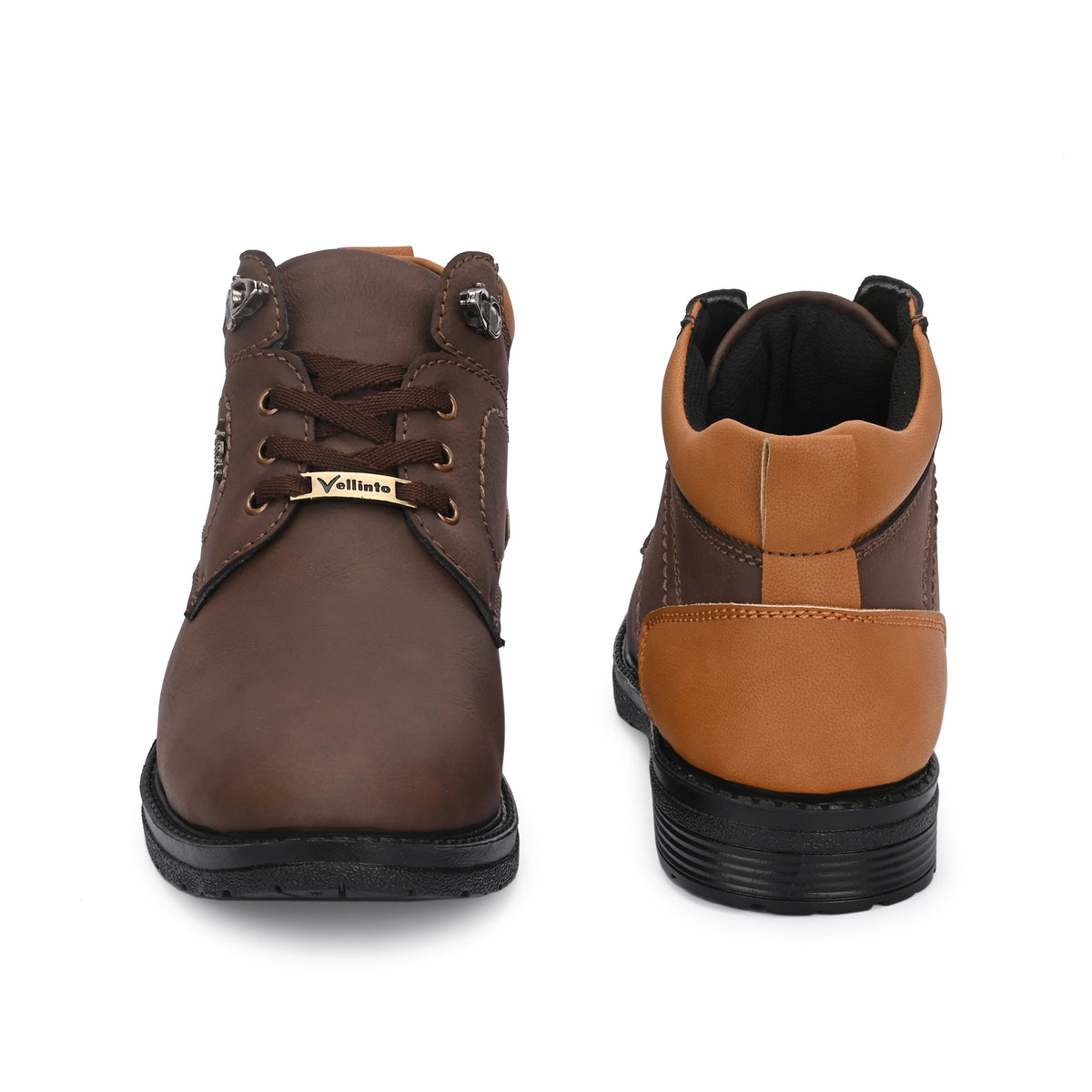 Vellinto Vellinto ALEXANDER Casual Boots For Men ll Synthetic Leather Casuals For Men Boots For Men