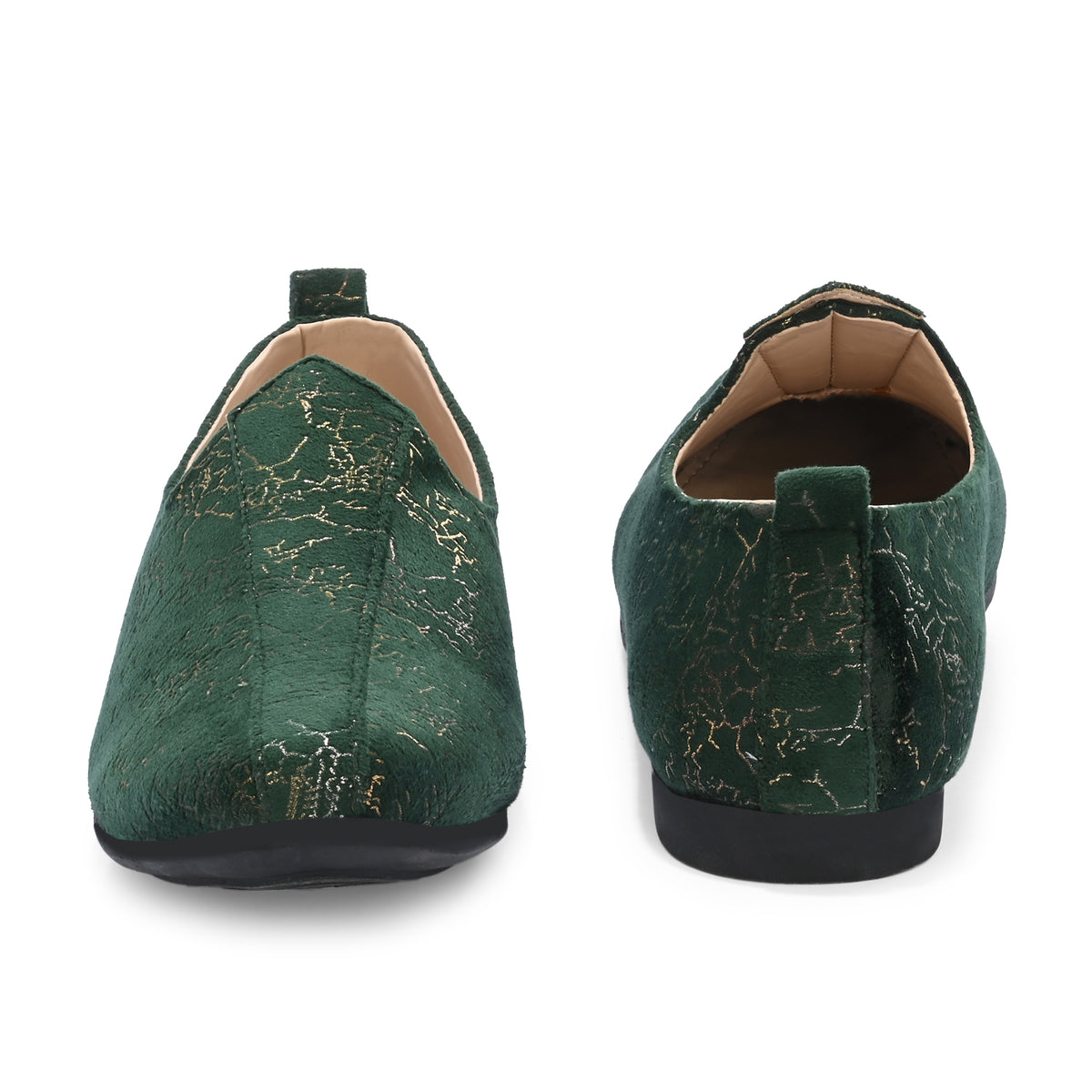 Vellinto SHAHZADA Party Wear Royal Look Mojaris Juttis Slip On For Men Espadrilles For Me