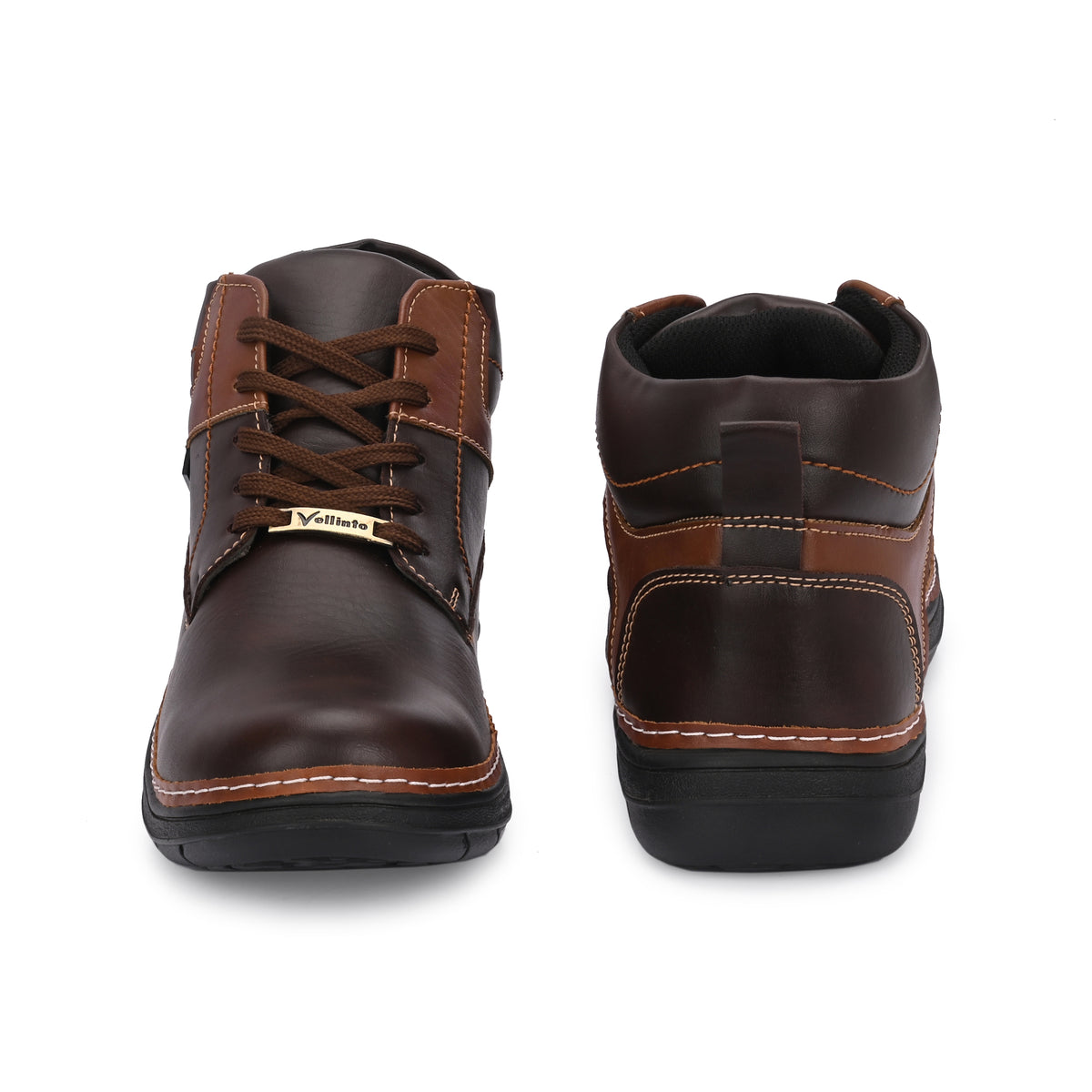 Vellinto Vellinto VEGA Casual Derby Boots For Men ll Stylish Semi Formal Boots For Men Casuals For Men