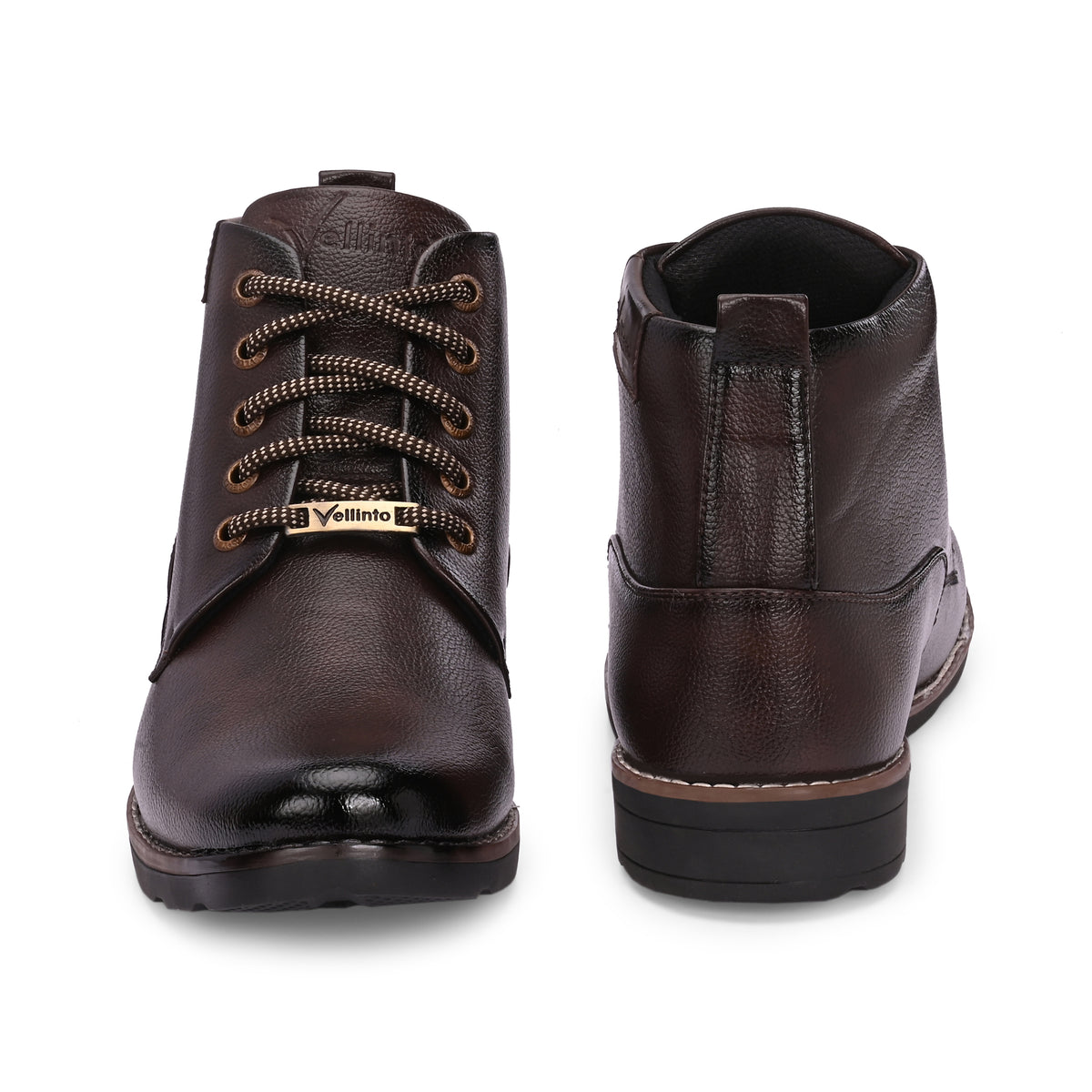 Vellinto ASPHALT Casual Boots For Men ll Synthetic Leather Boots Casuals For Men Boots For Men