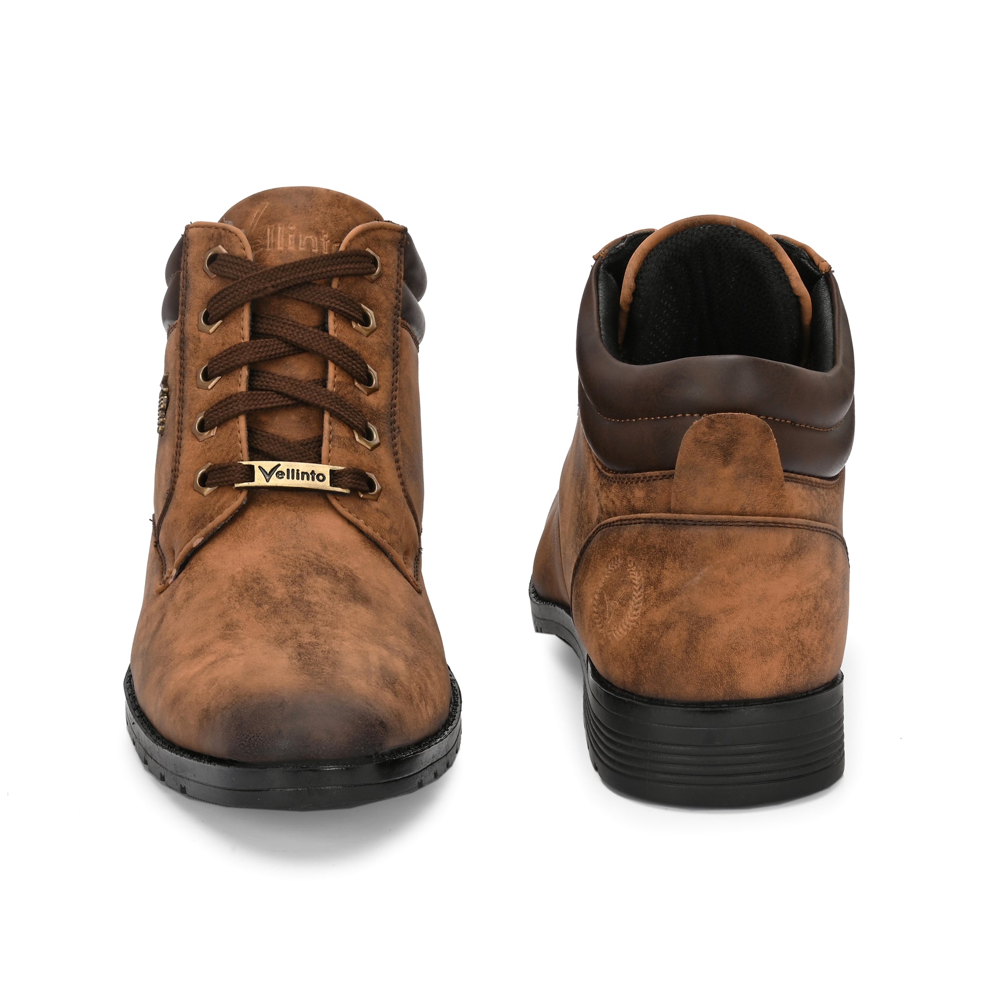 Vellinto STONY Trendy and Stylish Casual Mid-Ankle Synthetic leather Boots Boots For Men