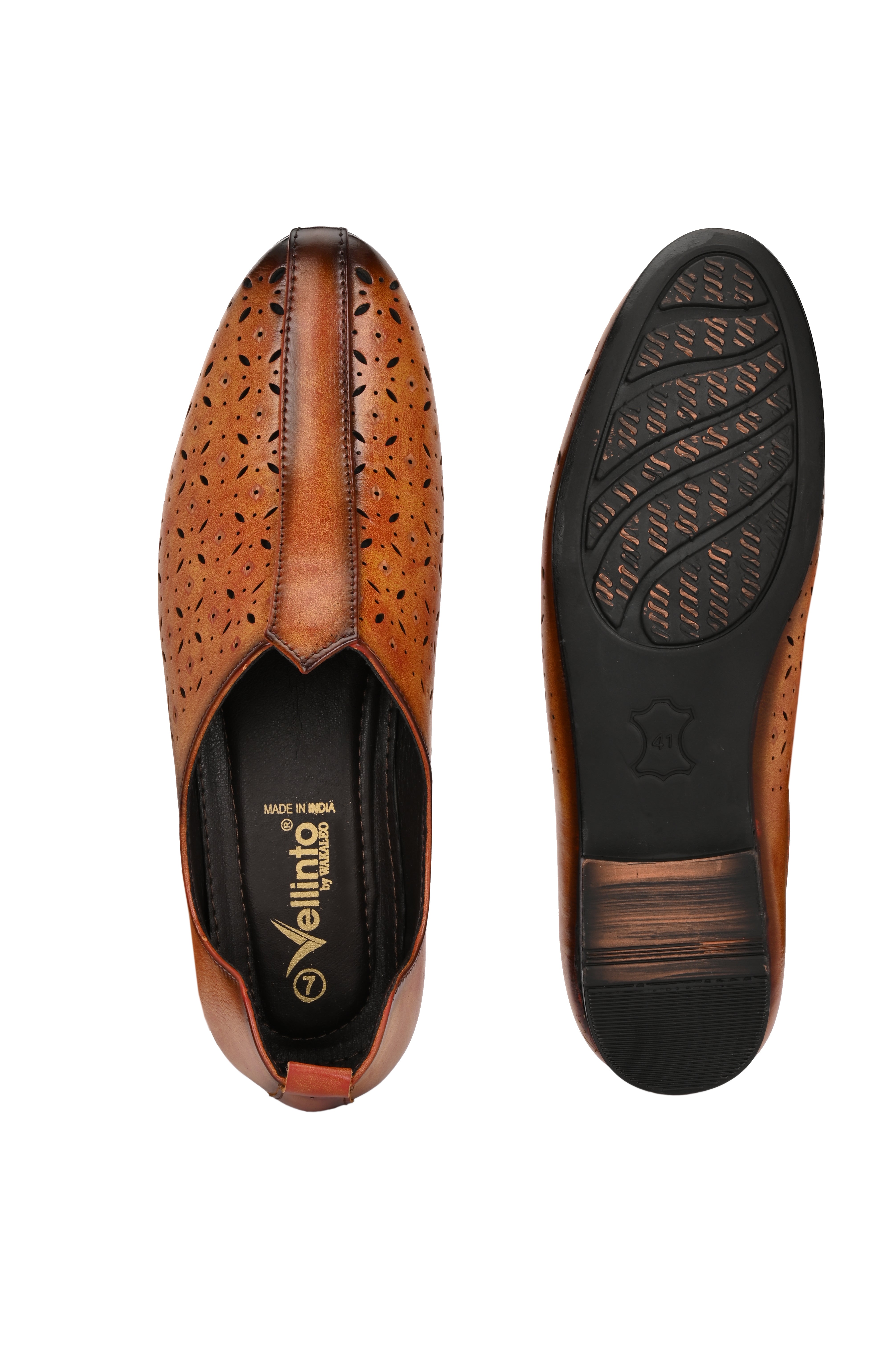 Vellinto Vellinto JASHN Cool Rajasthani Jutis Mojaris Nagra For Men Stylish Shoes Party Wear For Men
