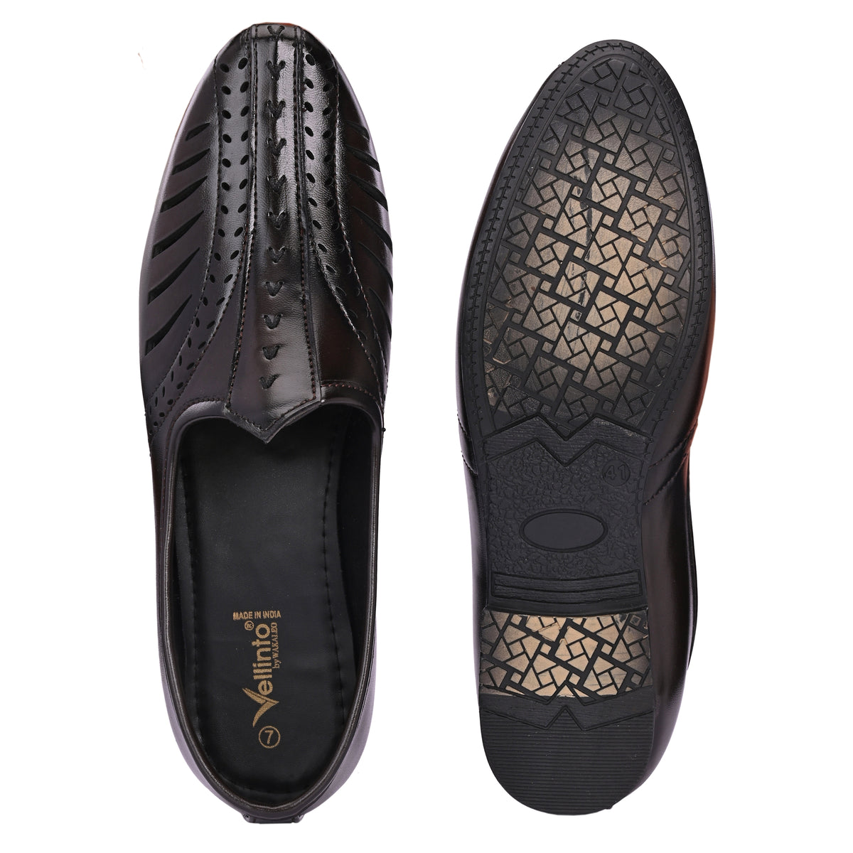 Vellinto Vellinto Cool Rajasthani Jutis For Men Mojaris For Men Nagra For Men Party Wear For Men