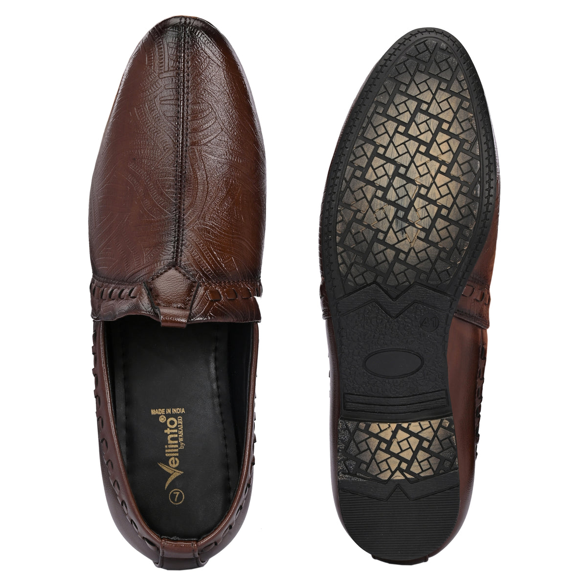 Vellinto Vellinto ARAMBH Cool Rajasthani Jutis For Men Mojaris For Men Nagra For Men Loafers For Men