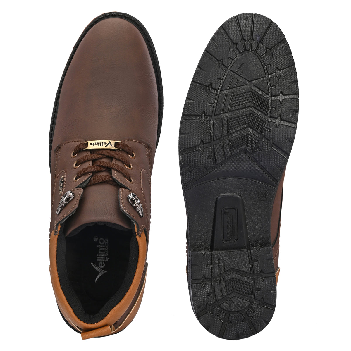 Vellinto Vellinto ALEXANDER Casual Boots For Men ll Synthetic Leather Casuals For Men Boots For Men