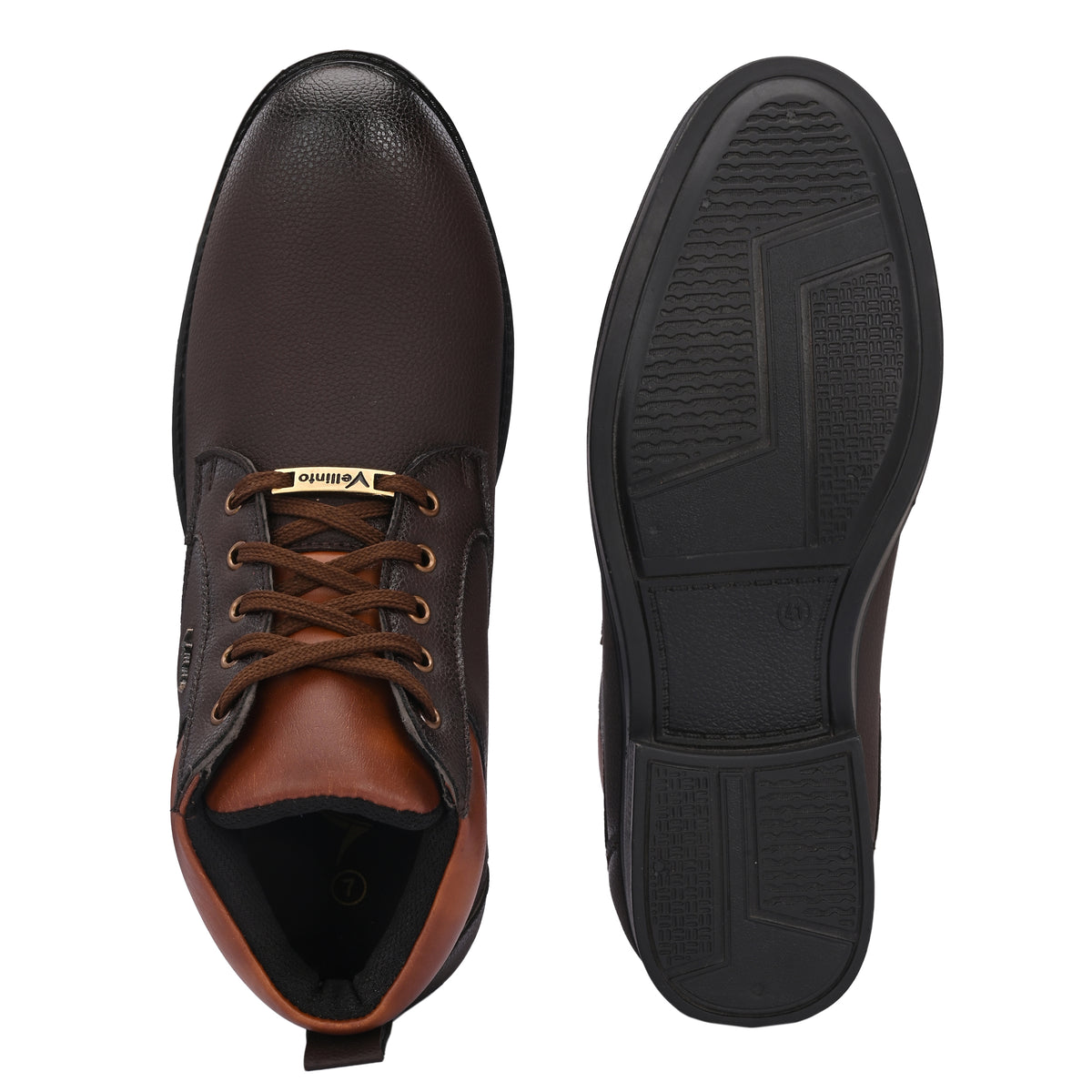 Vellinto SOVEREIGN Casual Boots For Men ll Synthetic Leather Boots For Men Casuals For Men