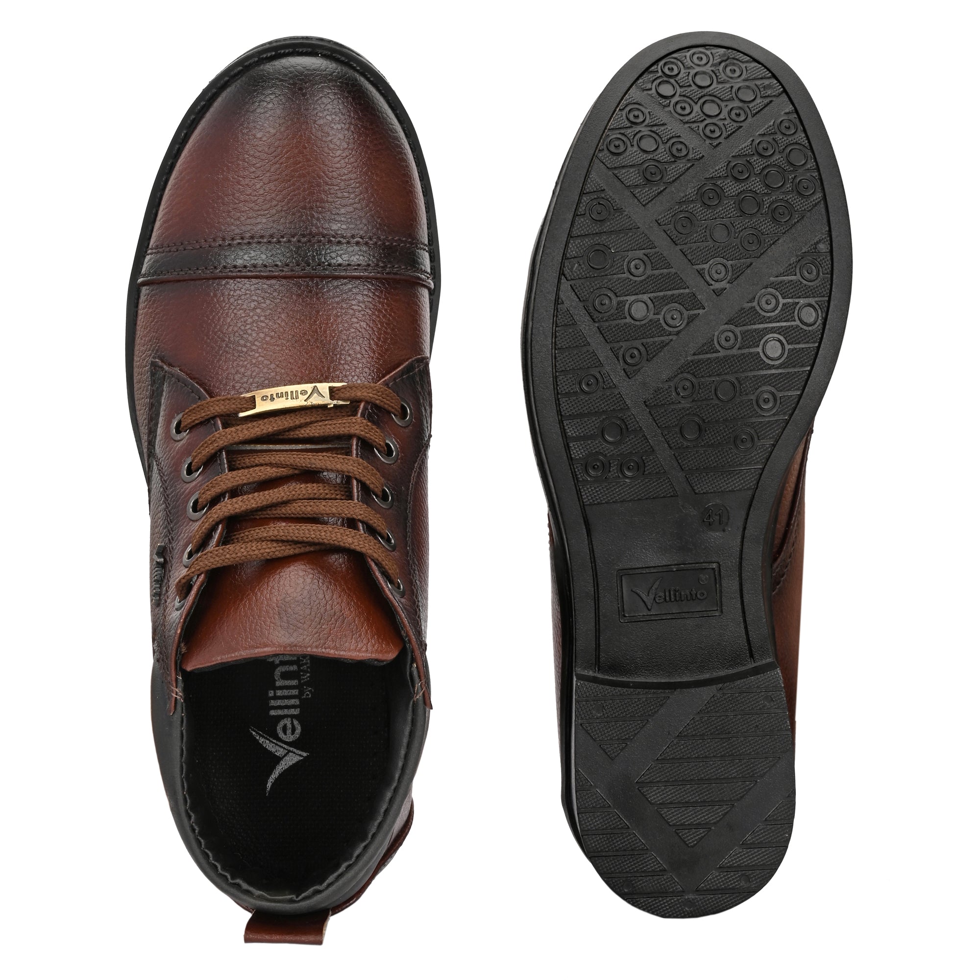 Vellinto Vellinto FLEXOR Casual Mid-Ankle Synthetic leather Stylish and trendy Boots Boots For Men