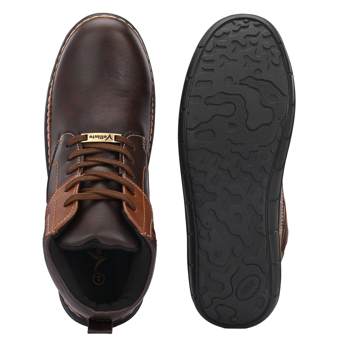 Vellinto Vellinto VEGA Casual Derby Boots For Men ll Stylish Semi Formal Boots For Men Casuals For Men