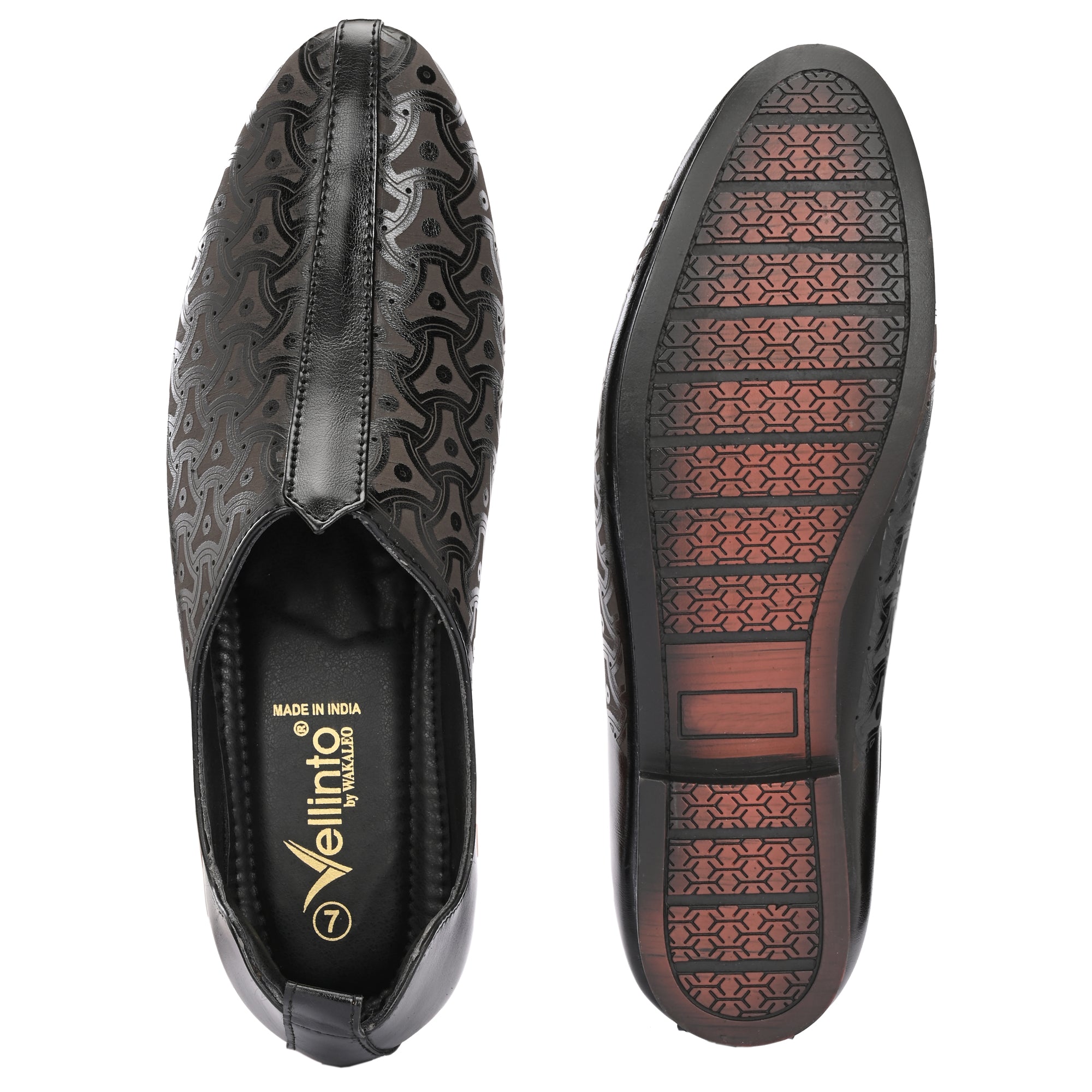 Vellinto MEHRAJ Cool Rjasthani Ethnic Juttis For Men ll Mojaris For Men Party Wear For Men
