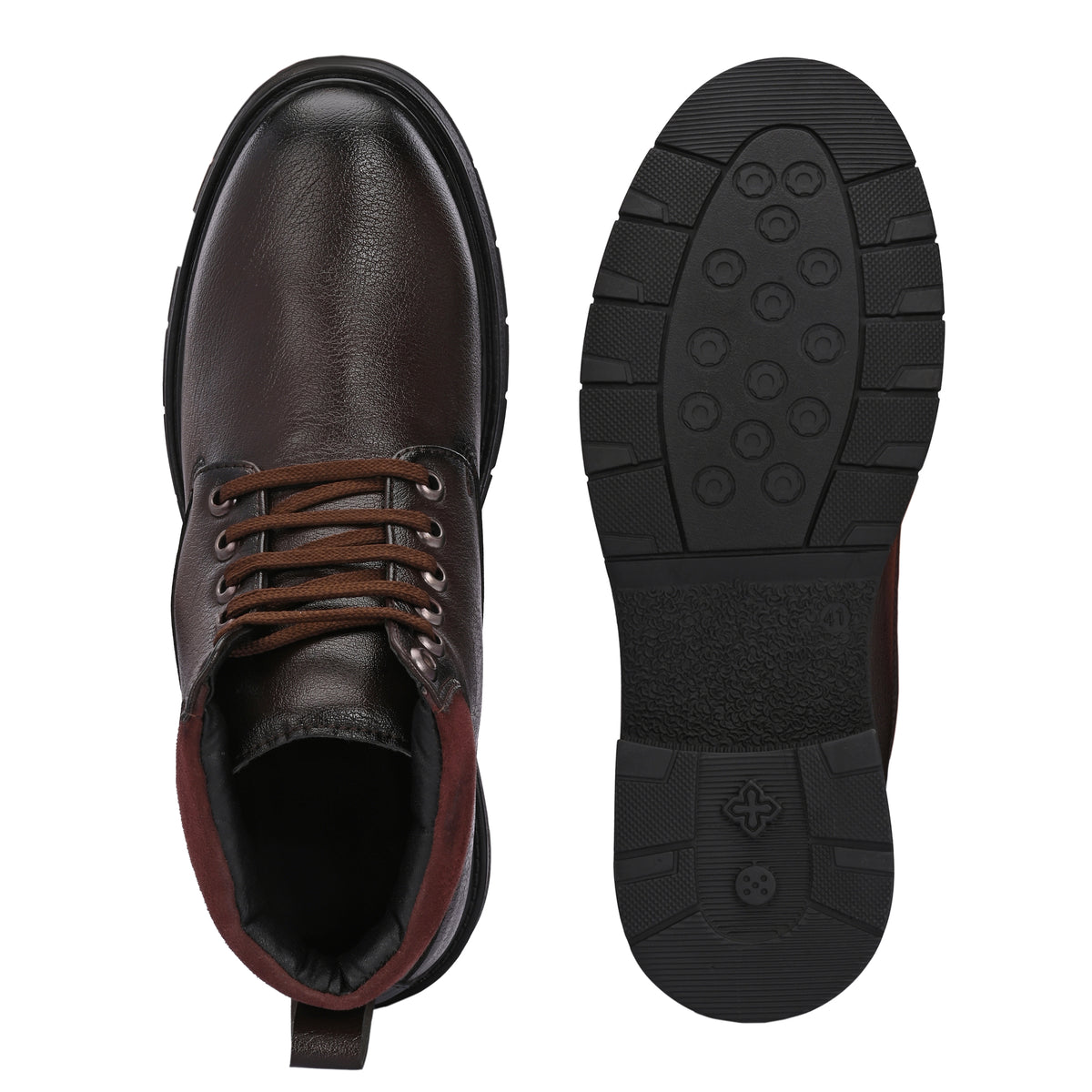 Vellinto Vellinto RUSTIK Casual Boots For Men ll Synthetic Leather Boots Casuals For Men Boots For Men