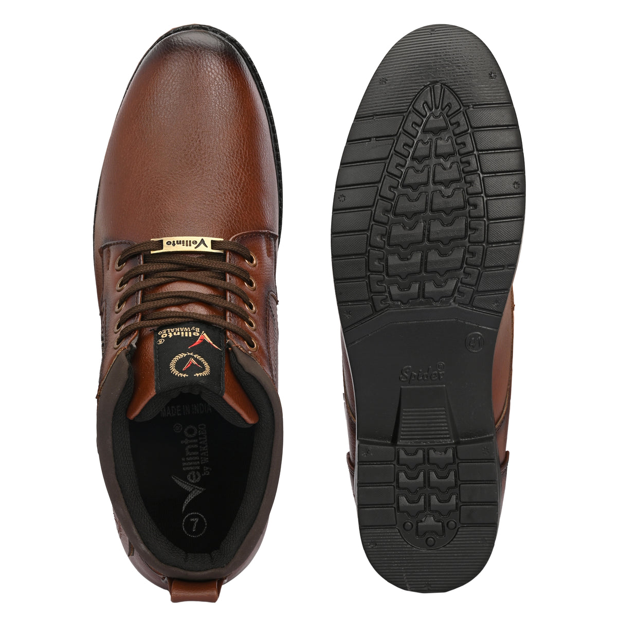 Vellinto Vellinto ALDEN Men's Casual Outdoor Synthetic Leather Boots Boots For Men Casuals For Men