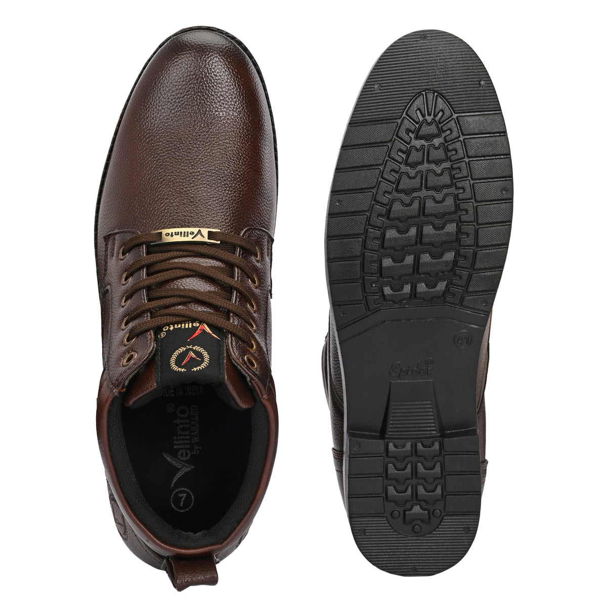 Vellinto CARTER Casual Boots For Men ll Synthetic Leather Boots