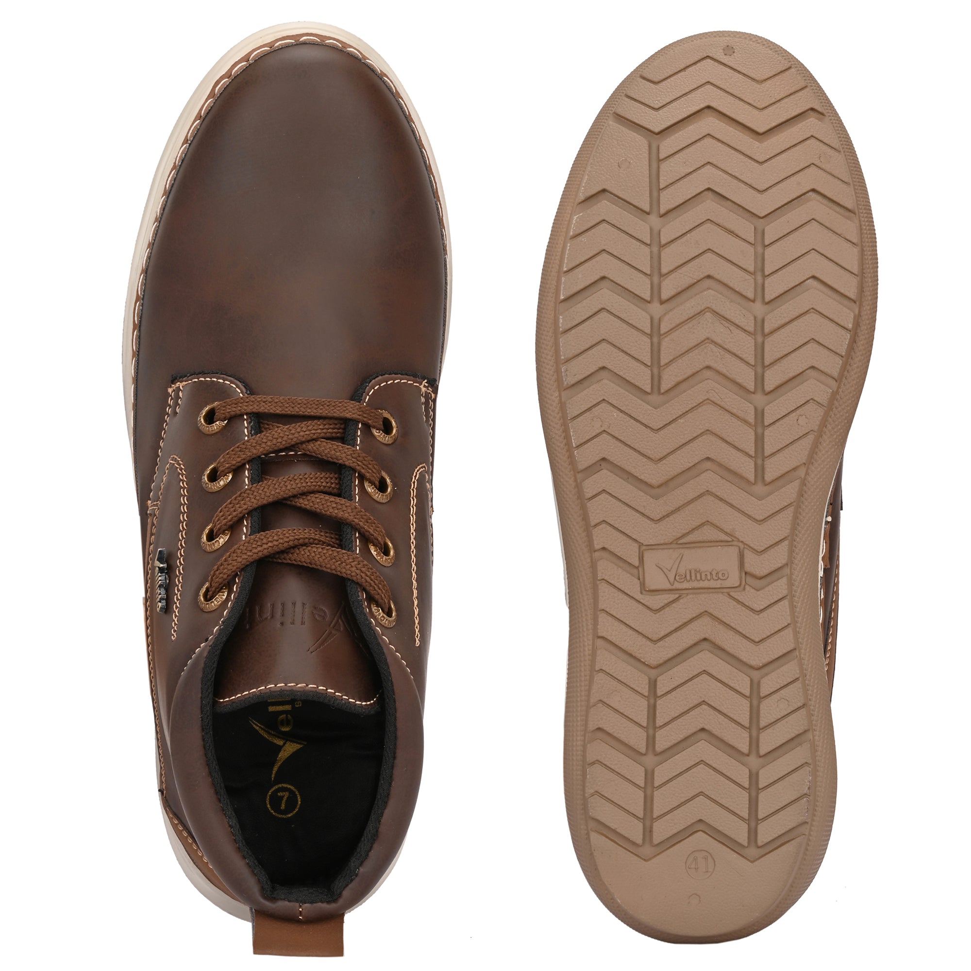 Vellinto Stylish OXHIDE Casual Mid-Ankle Party Boots For Men Boots For Men