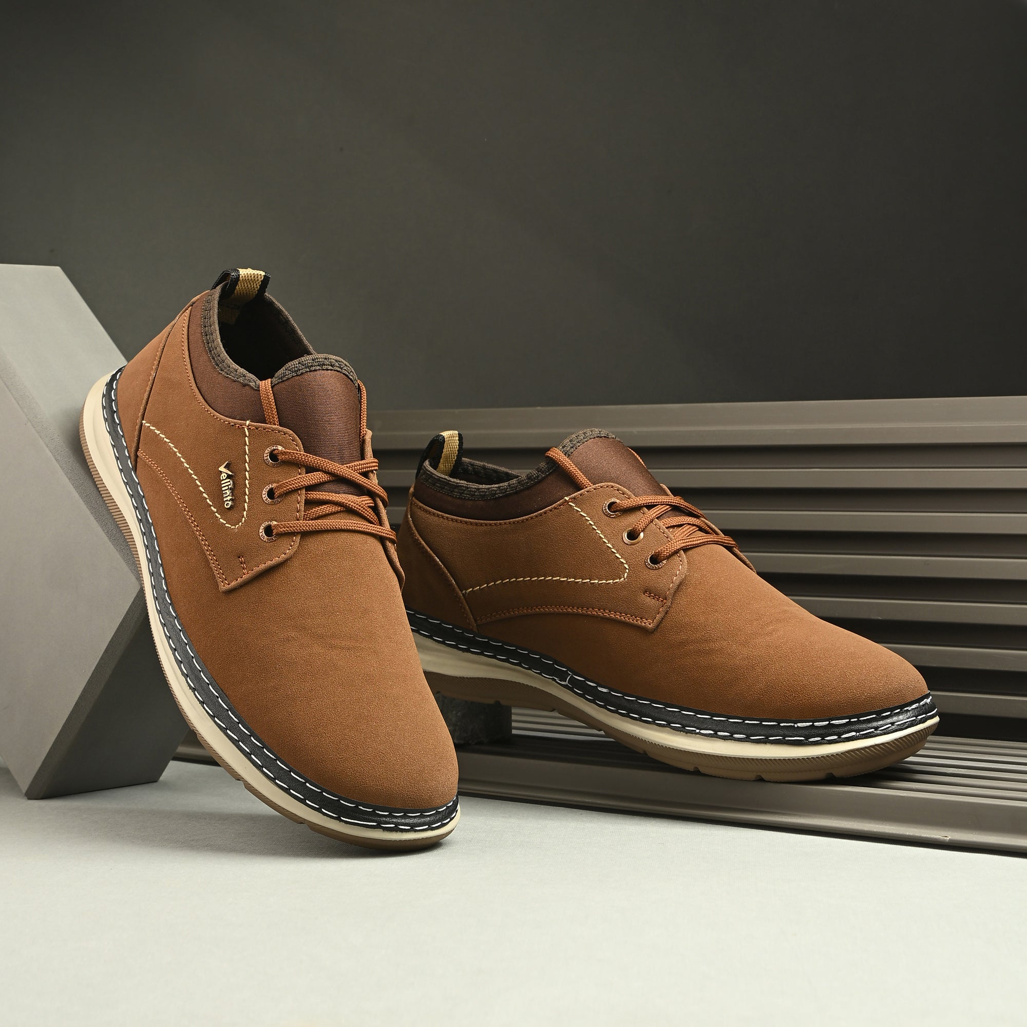 Vellinto Vellino SLIPLACE Men’s Casual Canvas Shoes with Contrast Stitching Casuals For Men