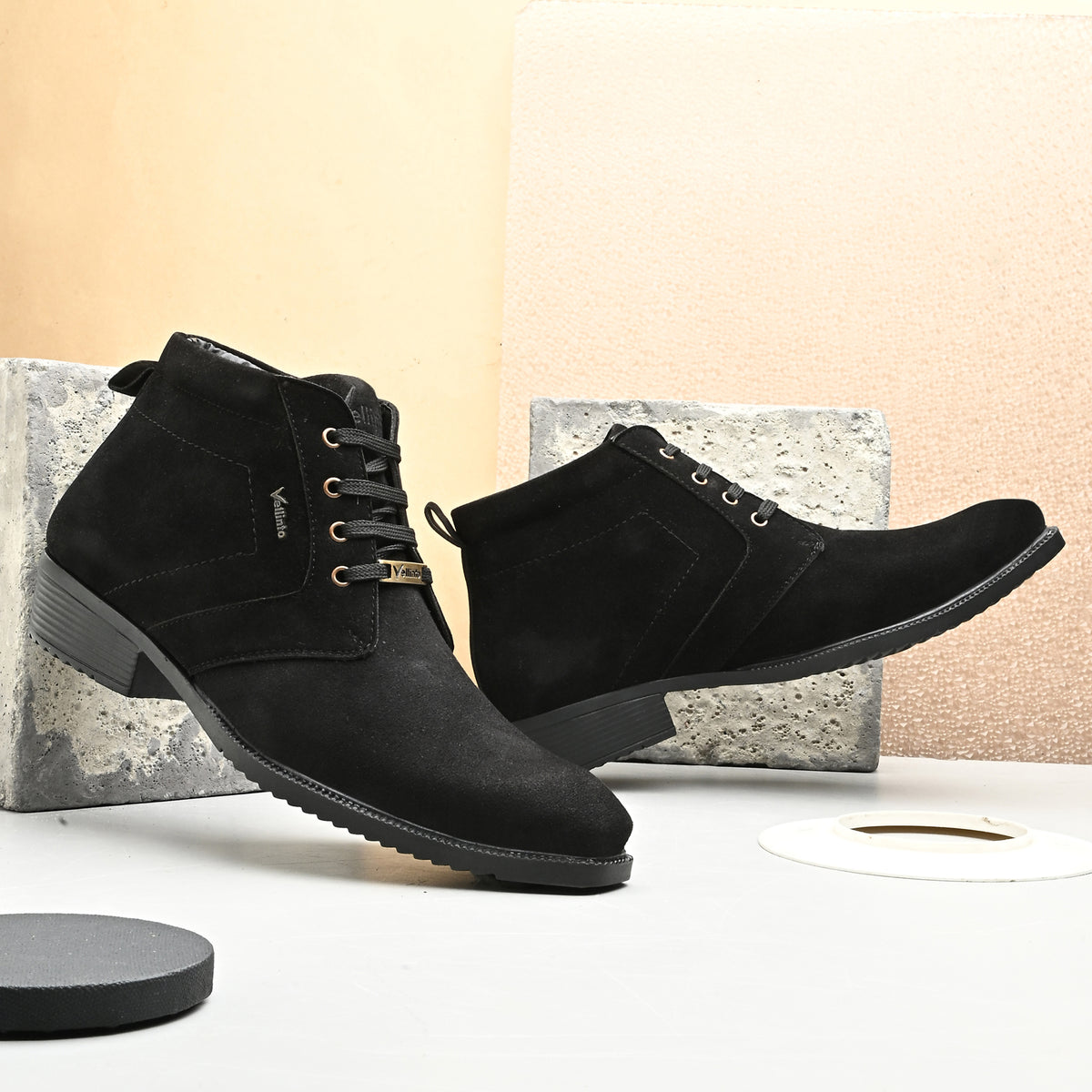Vellinto Vellinto SANDSTORM Casual Synthetic Leather Boots Corporate Casuals For Men Corporate Casuals For Men