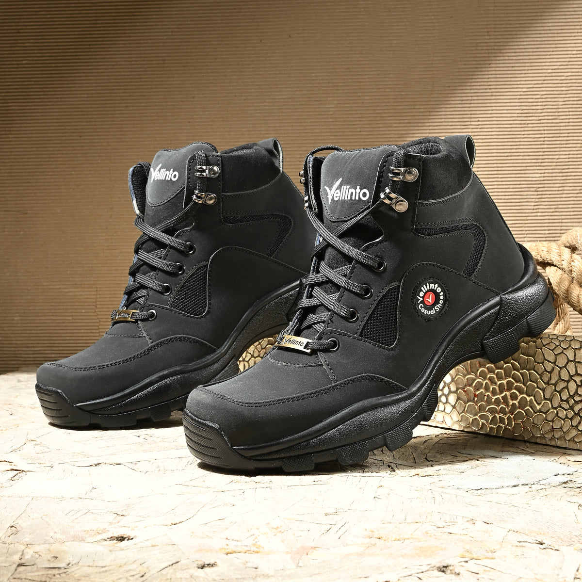 Vellinto vellinto military outdoor boots for men ll casual stylish boots for men Outdoors For Men