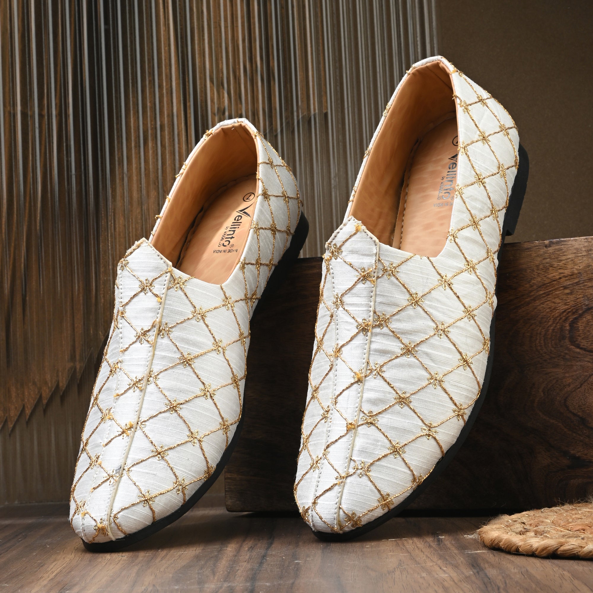 Vellinto Party Wear Royal Look Slip On For Men Party Wear For Men