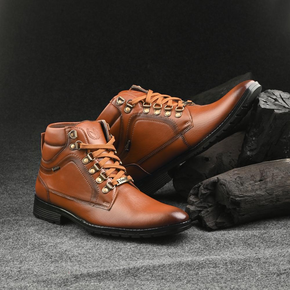 Vellinto AUSTIN Casual Mid-Ankle Synthetic leather Boots For Men