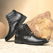 Vellinto Vellinto TIMBER Casual Boots For Men ll Synthetic Leather Boots Casuals For Men Boots For Men