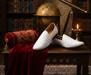 Vellinto Vellinto RESHAM Party Wear Royal Look Mojaris Juttis Slip On For Men Espadrilles For Men