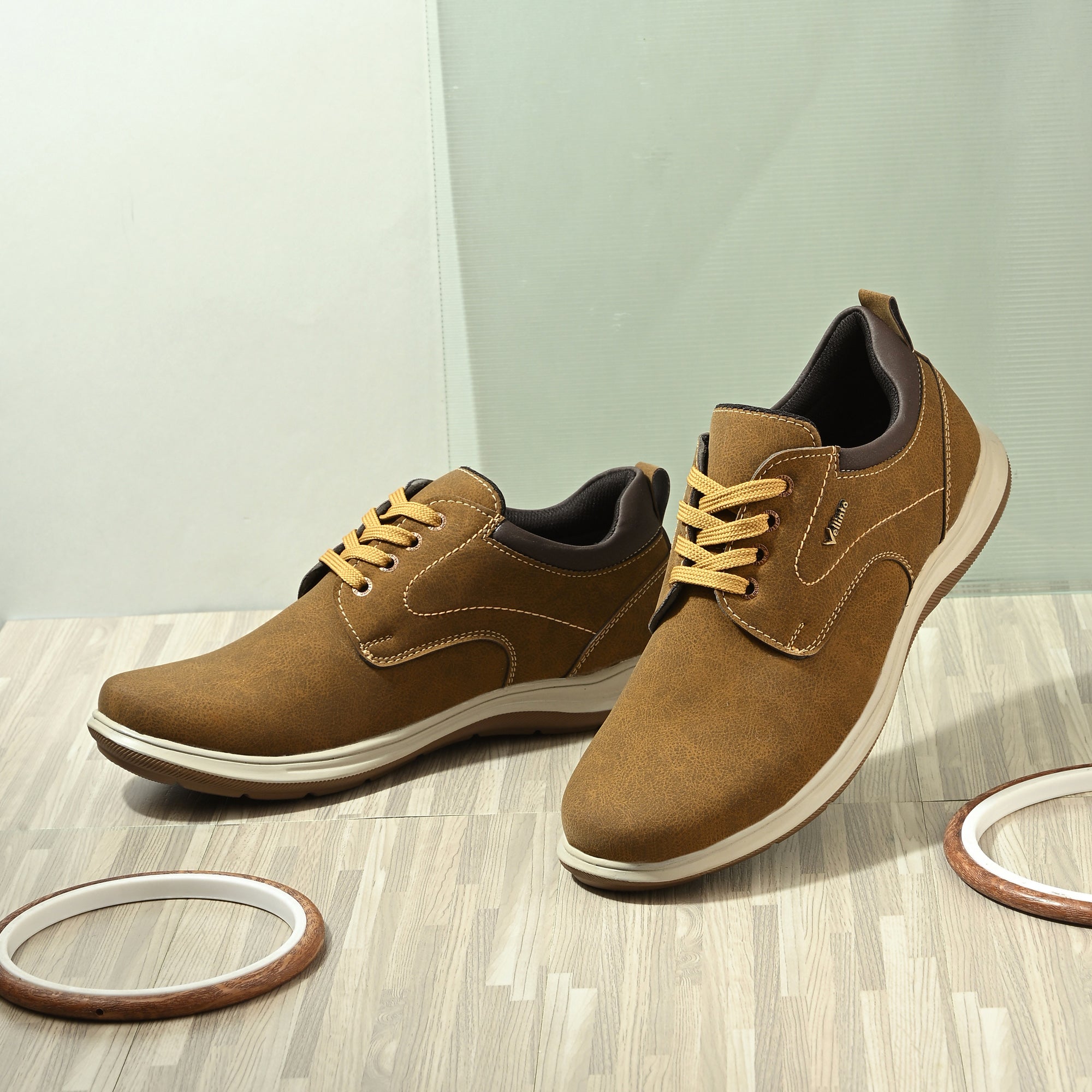 Vellinto Vellinto COCOVIA Casual Derby For Men ll Stylish Semi Formal Shoes Casuals Casuals For Men