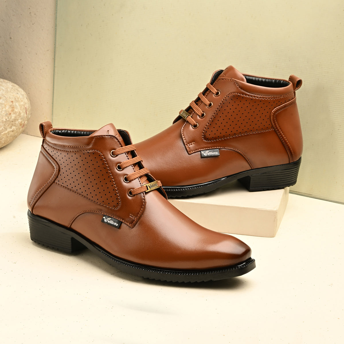 Vellinto Vellinto MONARCH Casual Synthetic Leather Boots Corporate Casuals For Men Corporate Casuals For Men