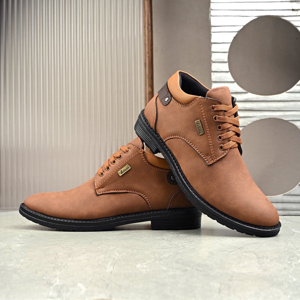 Vellinto Vellinto DAPPER Casual Boots For Men ll Synthetic Leather Stylish Boots Boots For Men