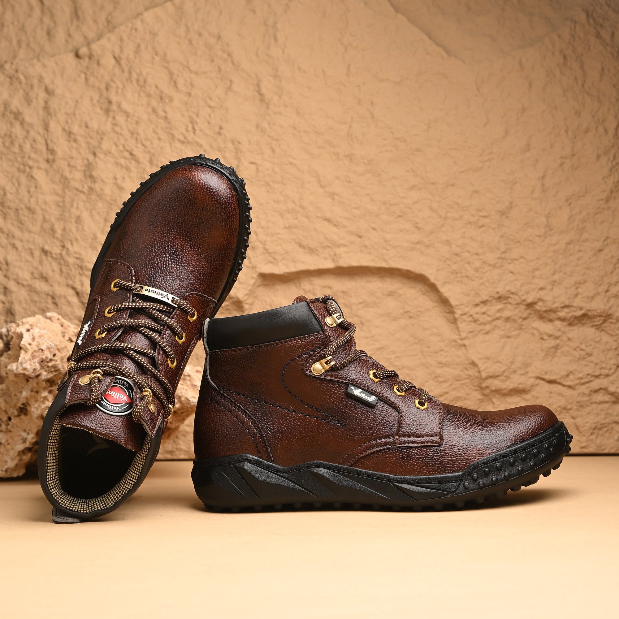 Vellinto GRAVIX Outdoor Trek Boots ll Casual Stylish / Trendy Boots For Men Boots For Men