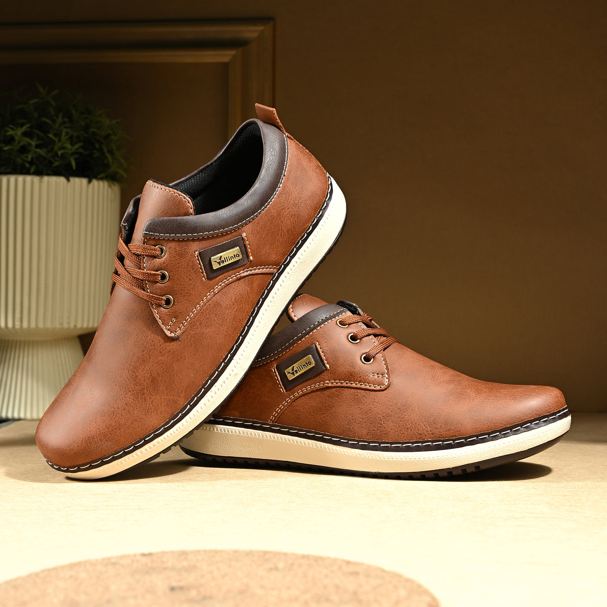 Vellinto Vellinto REGENT Casual Derby For Men Stylish Semi Formal Shoes Casuals For Men Casuals For Men