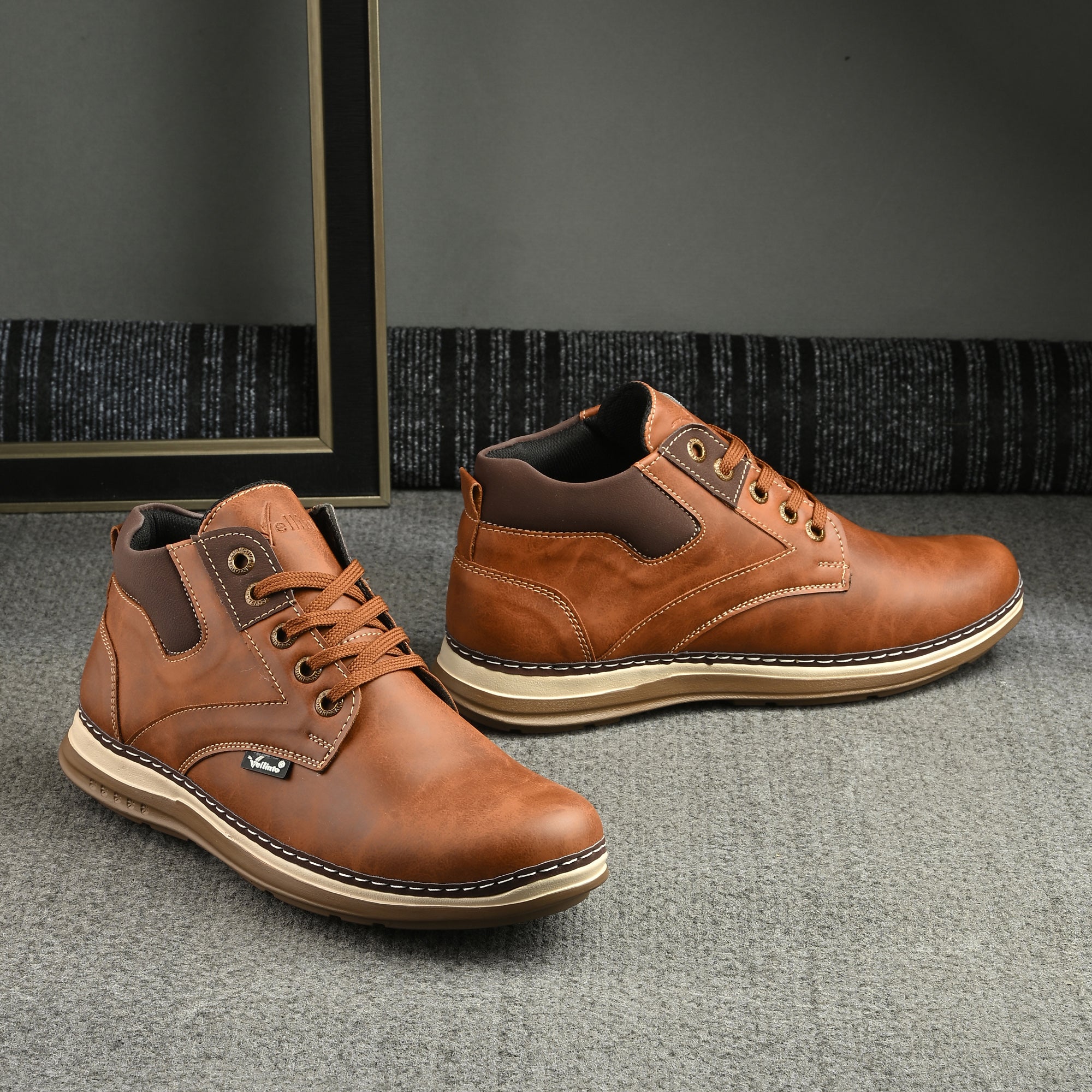 Vellinto Vellinto Stylish and Trendy GRIZZLY Mid-Ankle Boot ll Daily Use Casual Sneakers Boots For Men