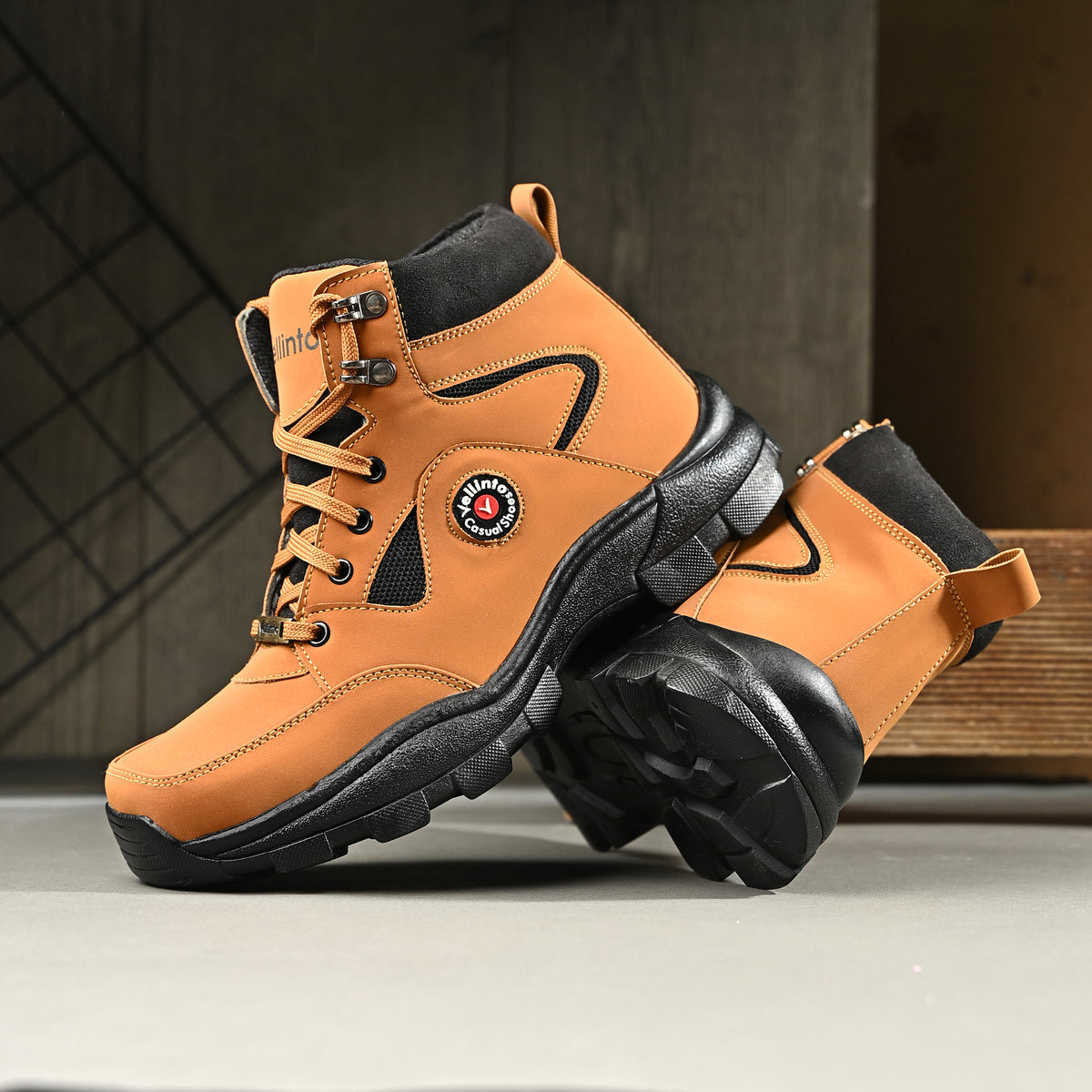 Vellinto vellinto military outdoor boots for men ll casual stylish boots for men Outdoors For Men