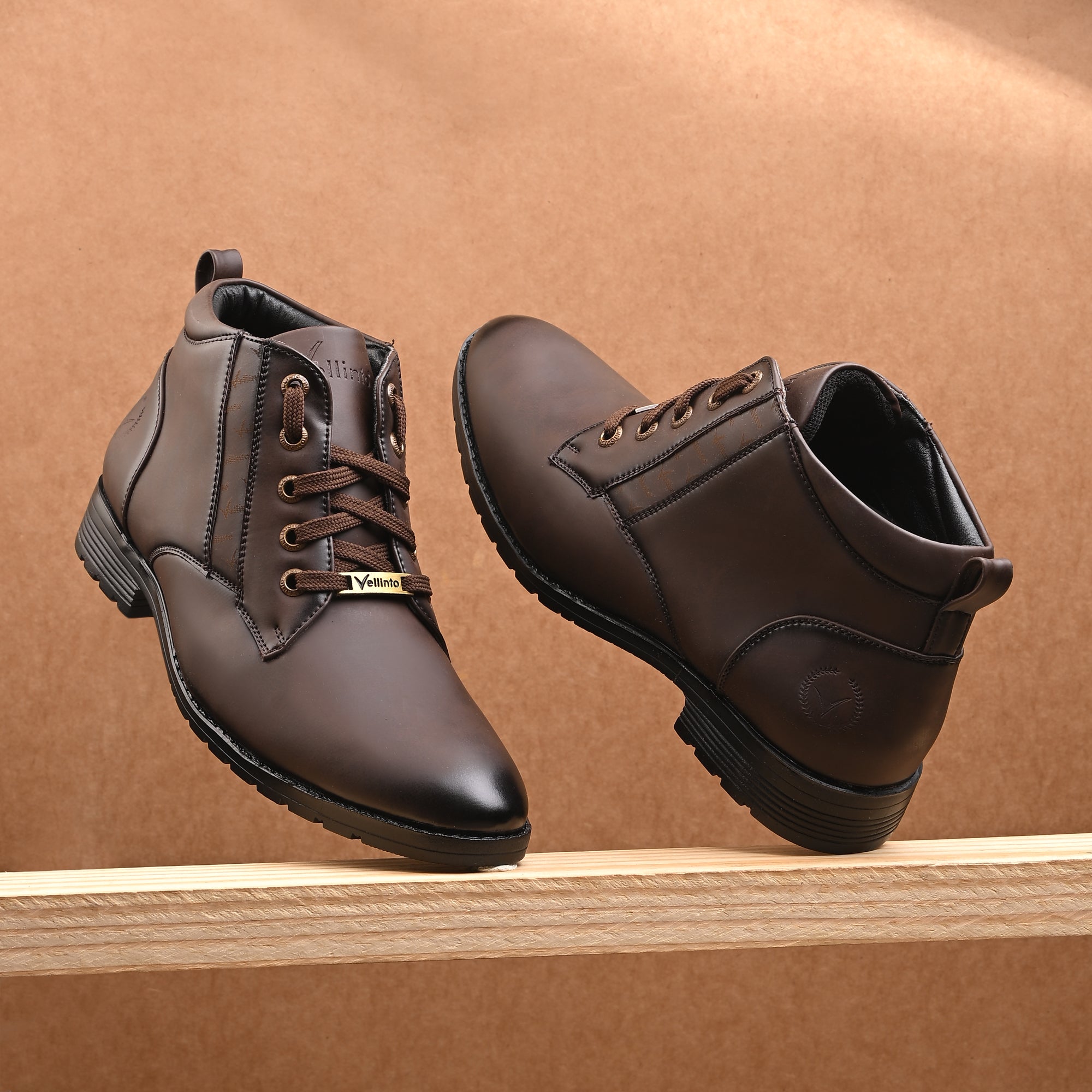 Vellinto Vellinto SANDUNE Casual Mid-Ankle Synthetic leather Boots For Men Boots For Men