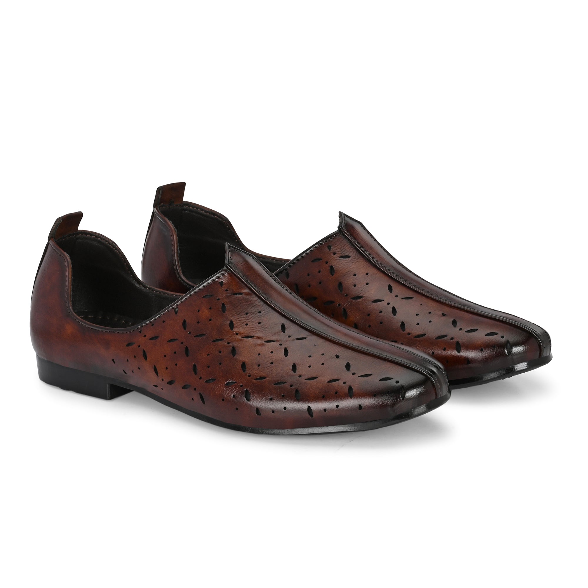 Vellinto Vellinto JASHN Cool Rajasthani Jutis Mojaris Nagra For Men Stylish Shoes Party Wear For Men