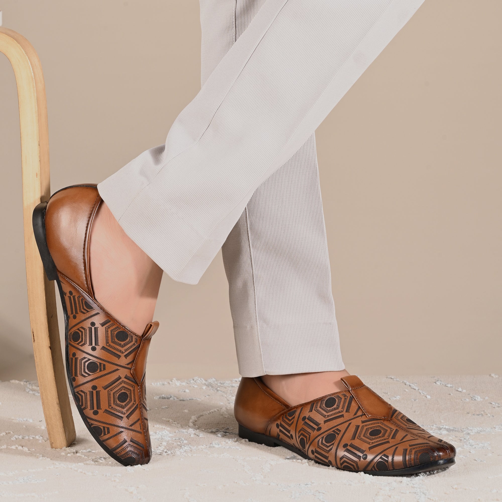 Vellinto Vellinto ZIVAH Cool Rjasthani Ethnic Jutti For Men ll Party Wear Mojari For Men Party Wear For Men