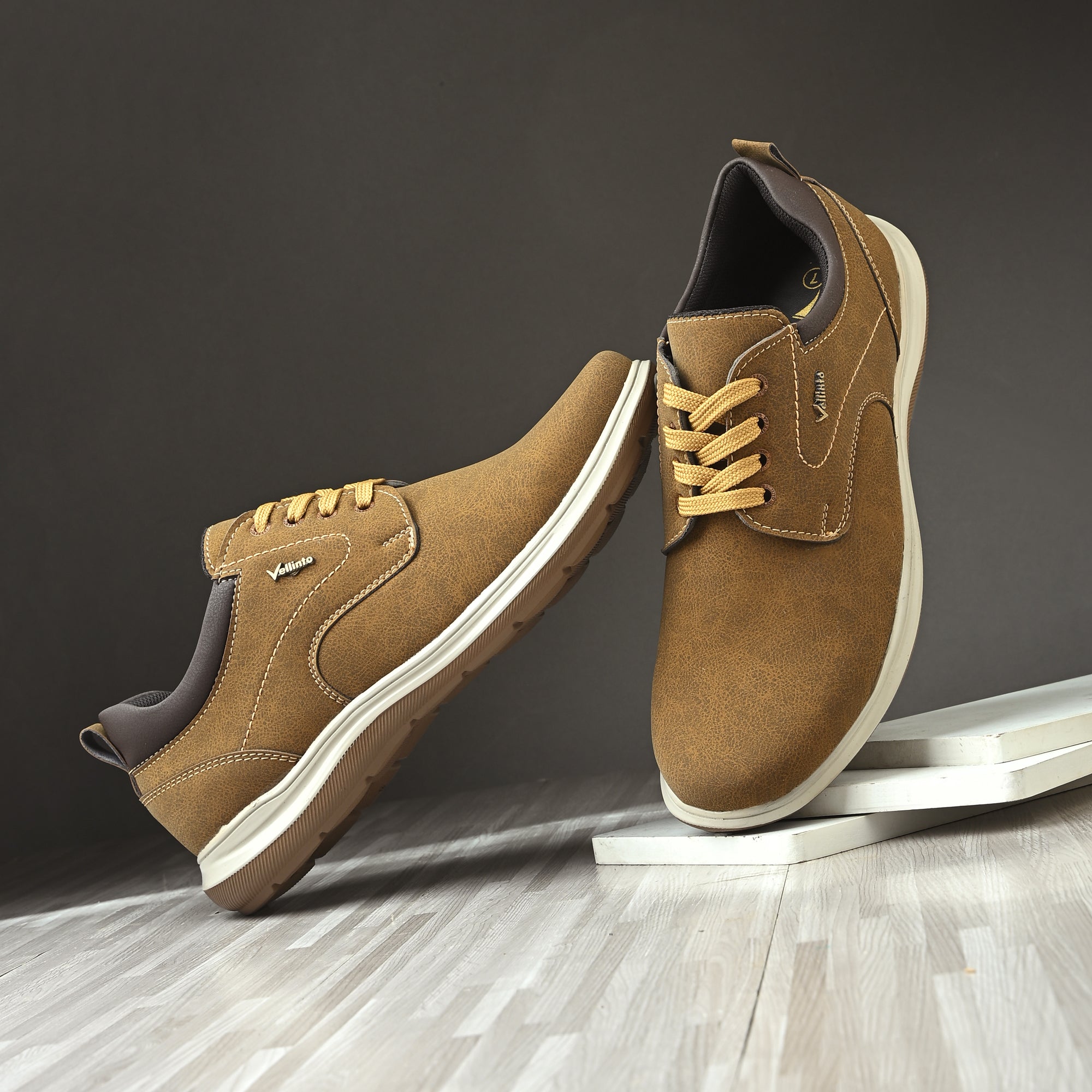 Vellinto Vellinto COCOVIA Casual Derby For Men ll Stylish Semi Formal Shoes Casuals Casuals For Men