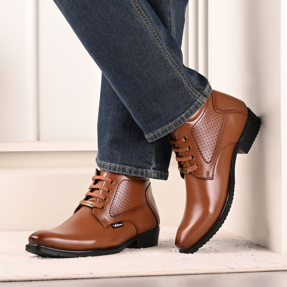 Vellinto Vellinto MONARCH Casual Synthetic Leather Boots Corporate Casuals For Men Corporate Casuals For Men