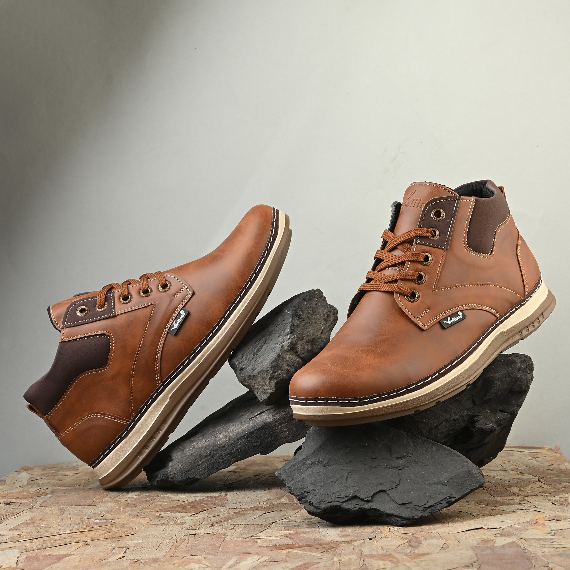 Vellinto Vellinto Stylish and Trendy GRIZZLY Mid-Ankle Boot ll Daily Use Casual Sneakers Boots For Men