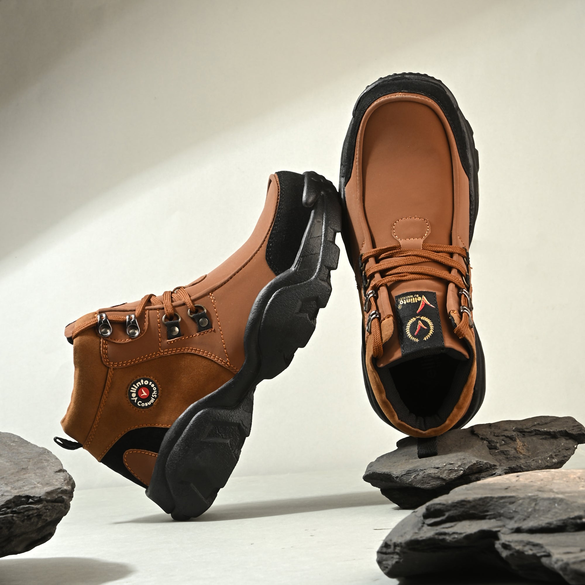 Vellinto GLACIER Outdoor Boots For Men ll Casual Miliatry Boots For Men Outdoors For Men