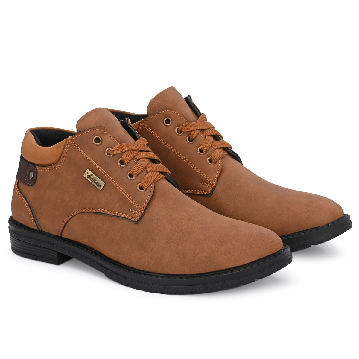 Vellinto Vellinto DAPPER Casual Boots For Men ll Synthetic Leather Stylish Boots Boots For Men