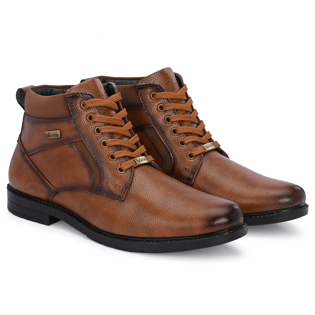 Vellinto SIGNATURE Casual Boots For Men ll Synthetic Leather Boots Corporate Casuals For Men
