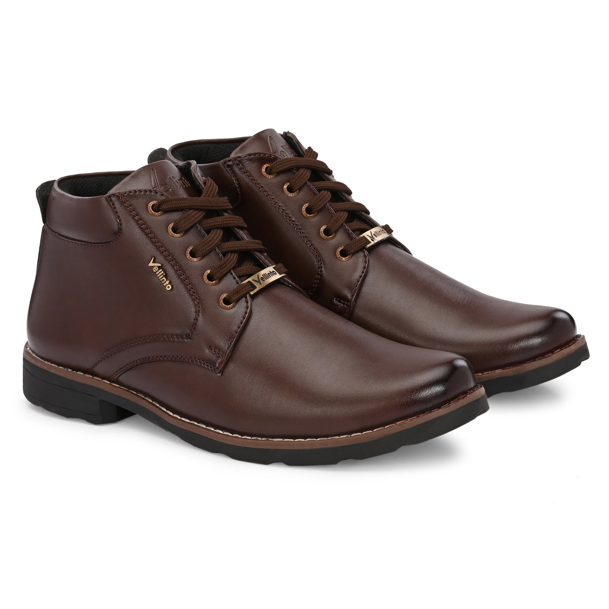 Vellinto Vellinto TRAILBLAZER Casual Boots For Men ll Synthetic Leather Boots Boots For Men