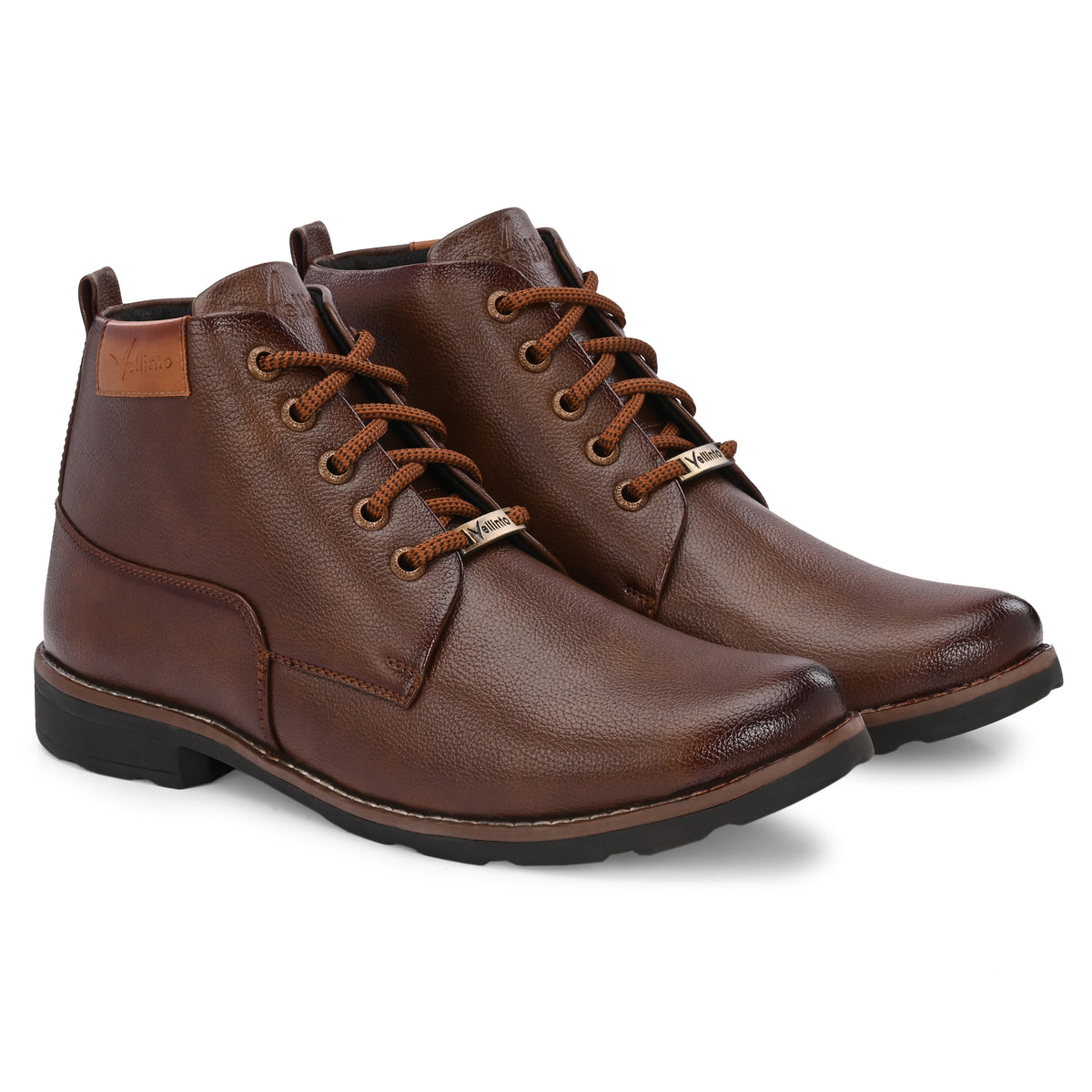 Vellinto ASPHALT Casual Boots For Men ll Synthetic Leather Boots Casuals For Men Boots For Men